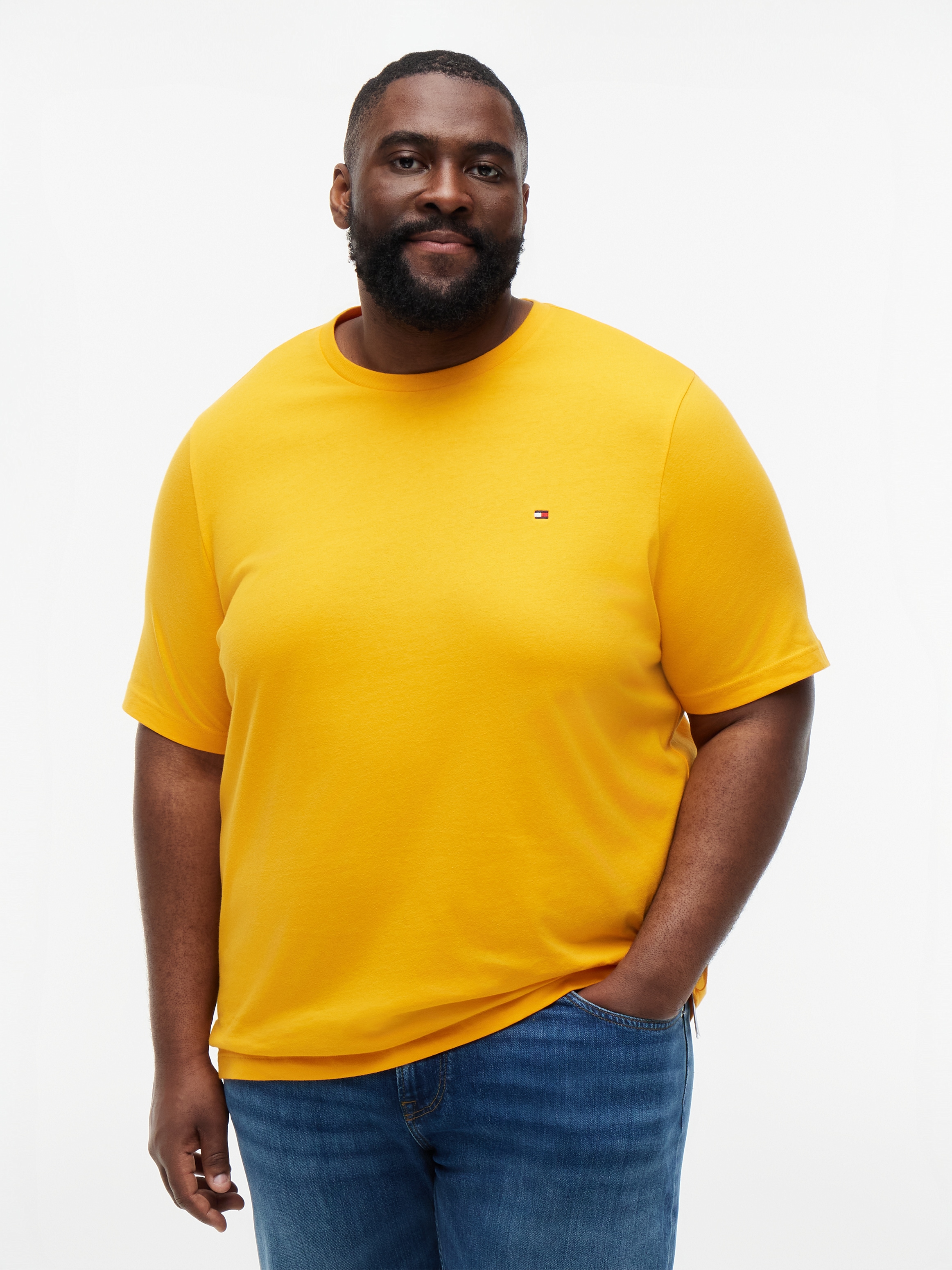 Tommy Hilfiger Big & Tall T-Shirt »BT-ESS SEASONAL REGULAR SOLID« Grosse Grössen