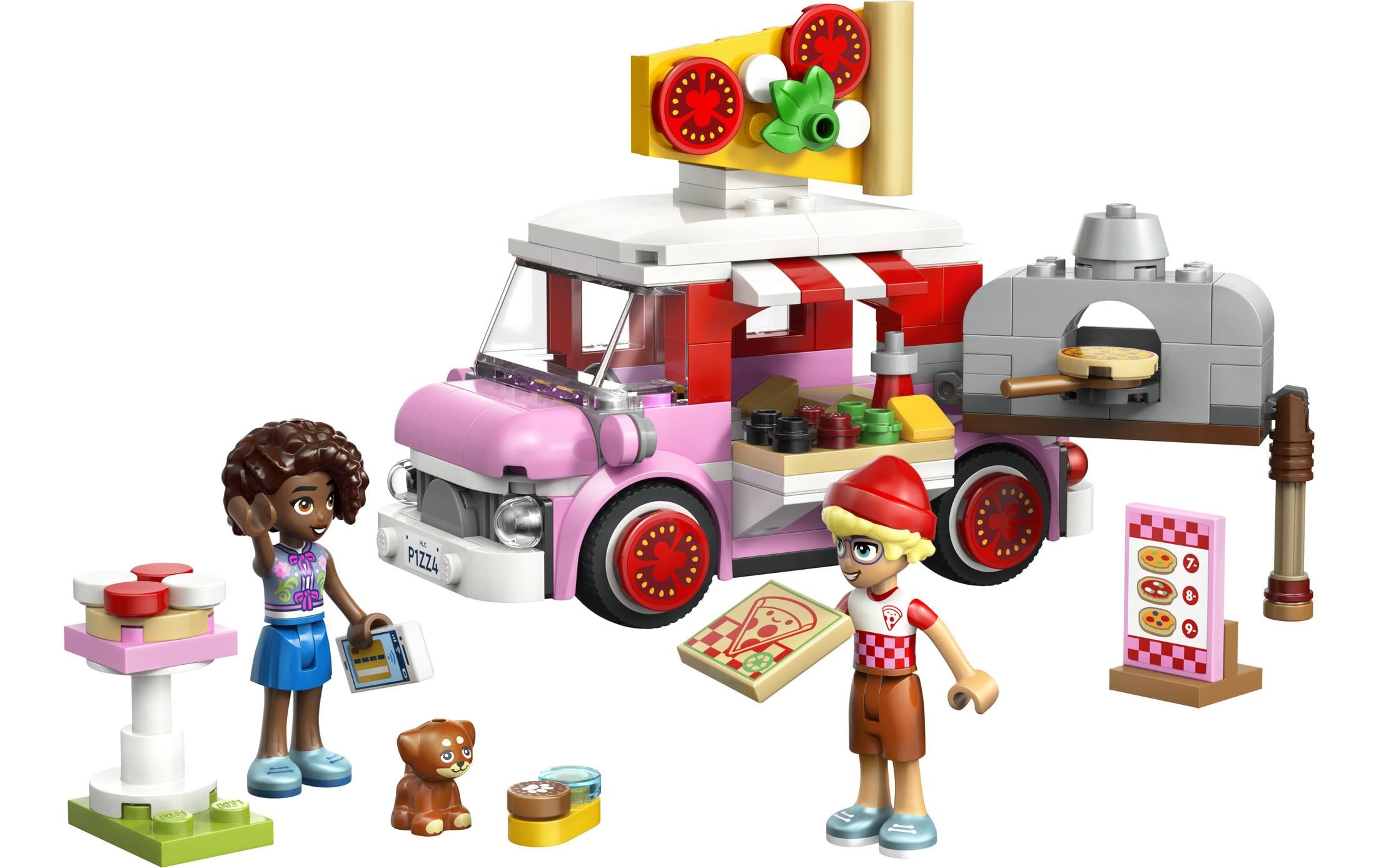 LEGO® Pions de construction »Pizzawagen (42694), LEGO Friends« fabriqué en Europe