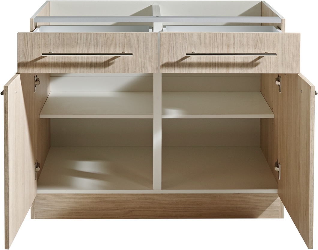 wiho Küchen Armoire basse »Filo« 100 cm breit, ohne Arbeitsplatte