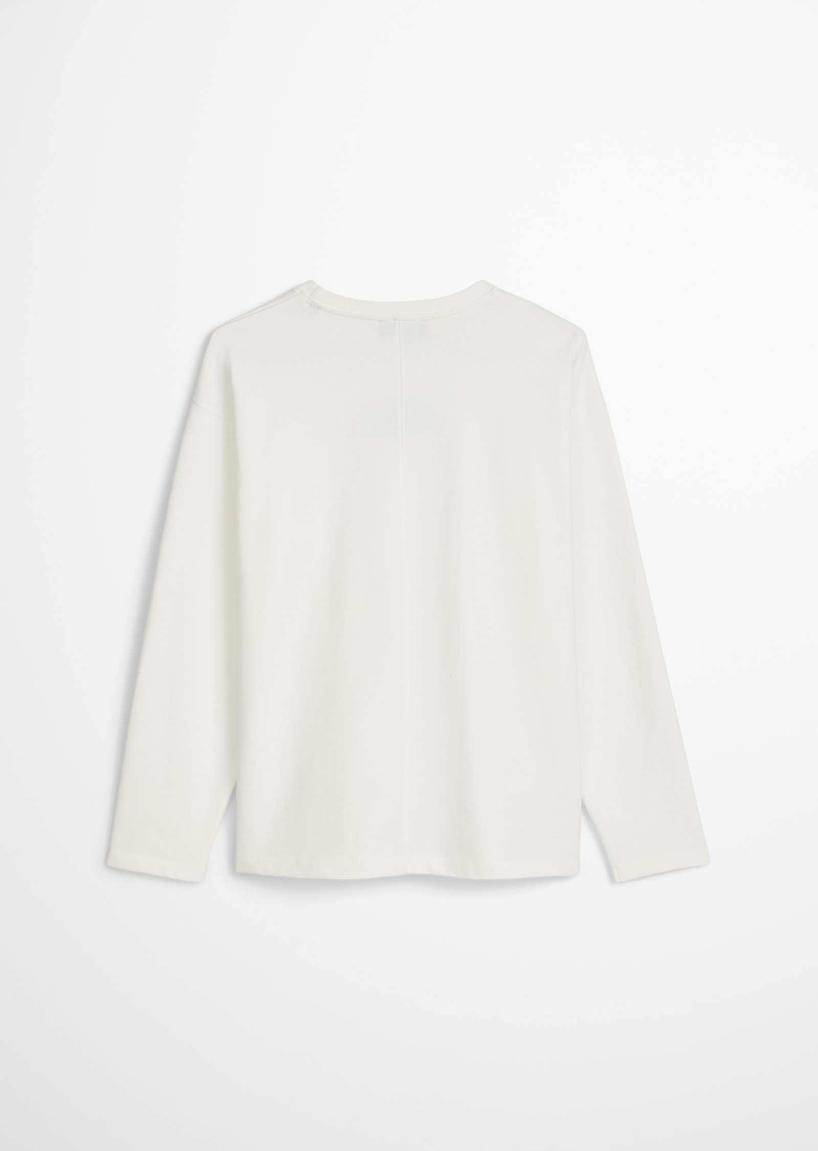 Marc O'Polo Junior T-shirt à manches longues für Jungs, kontrastfarbene Logo-Stickerei auf der Brust