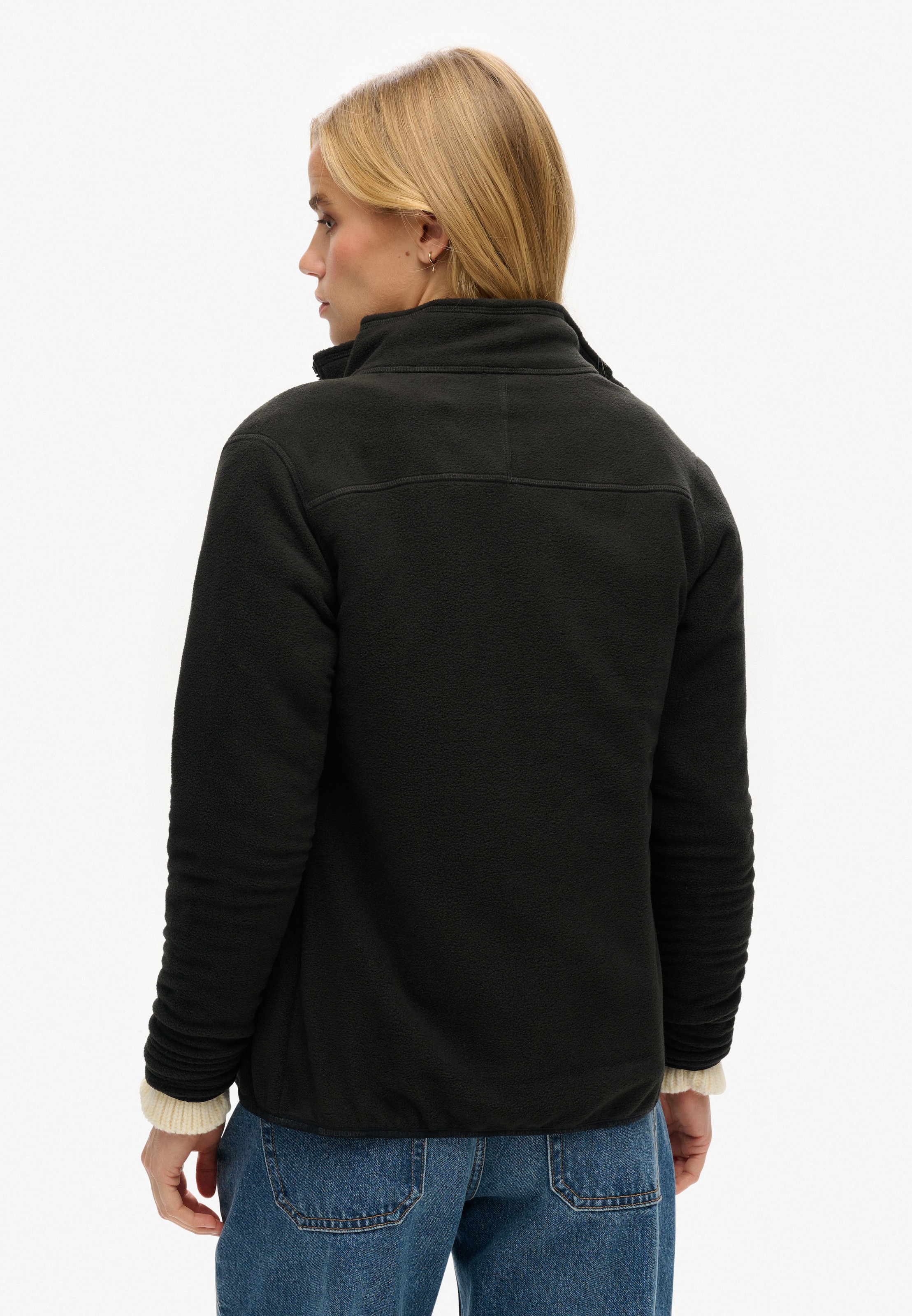 Superdry Veste polaire »POLAR FLEECE FULL ZIP« ohne Kapuze