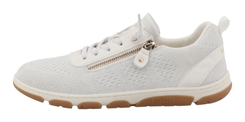 Mustang Shoes Baskets slip-on »Sue«  Mocassin, chaussure de loisirs, chaussure basse avec lacets élastiques