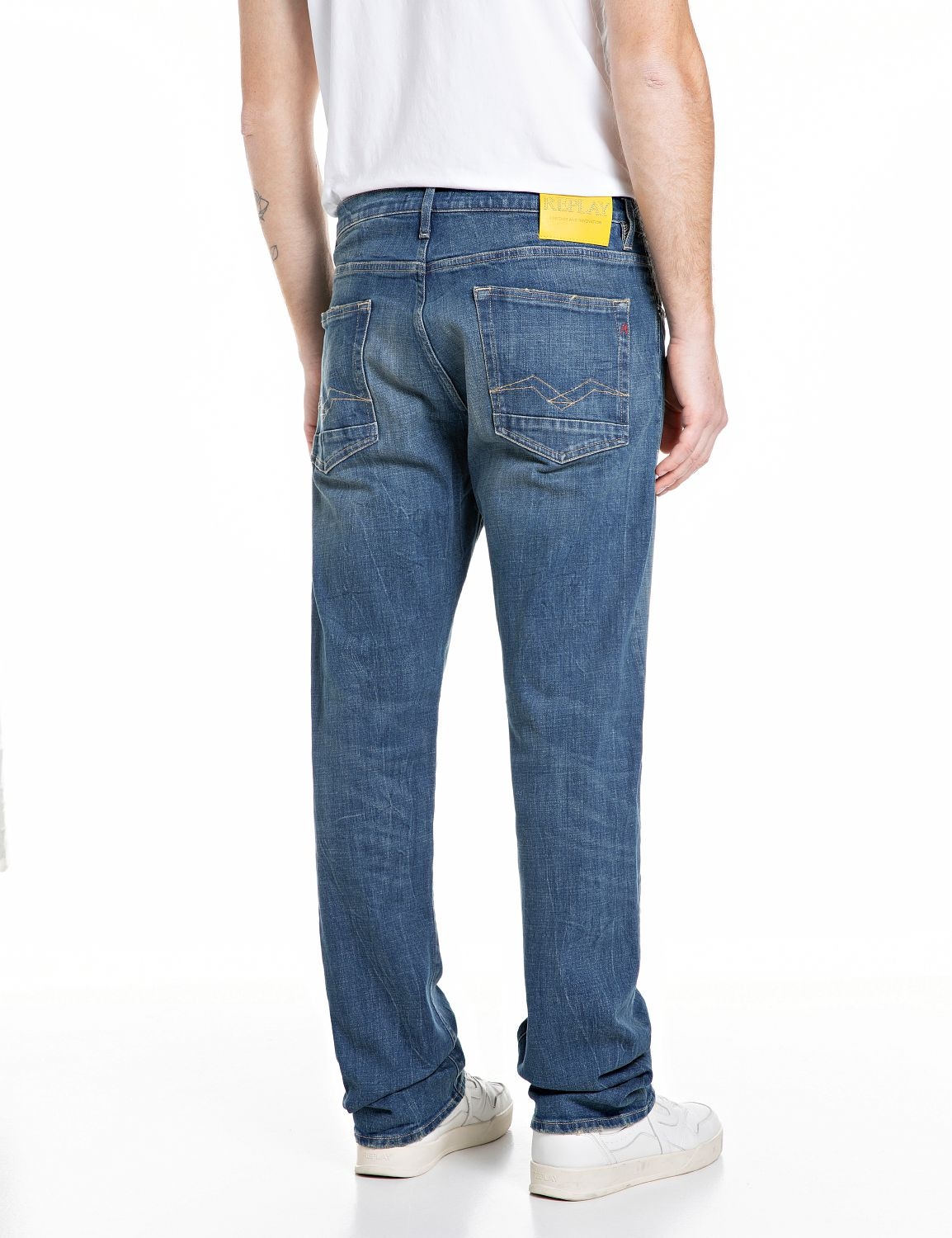 Replay Jeans droit »Aideen« im 5-Pocket-Stil