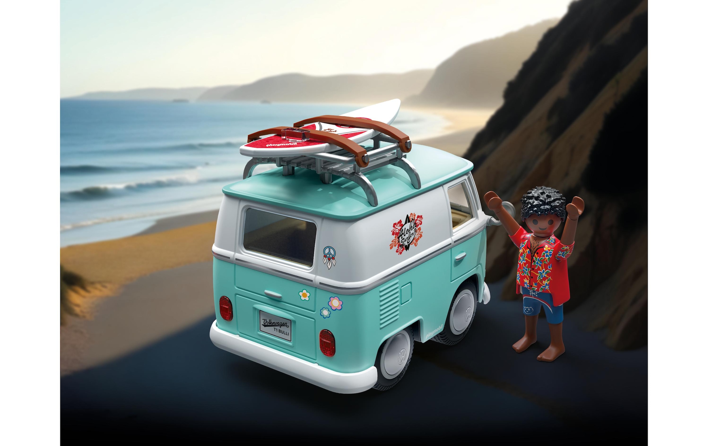 Playmobil® Jeu de construction »Famous Cars: Volkswagen T1 Camper 71857«