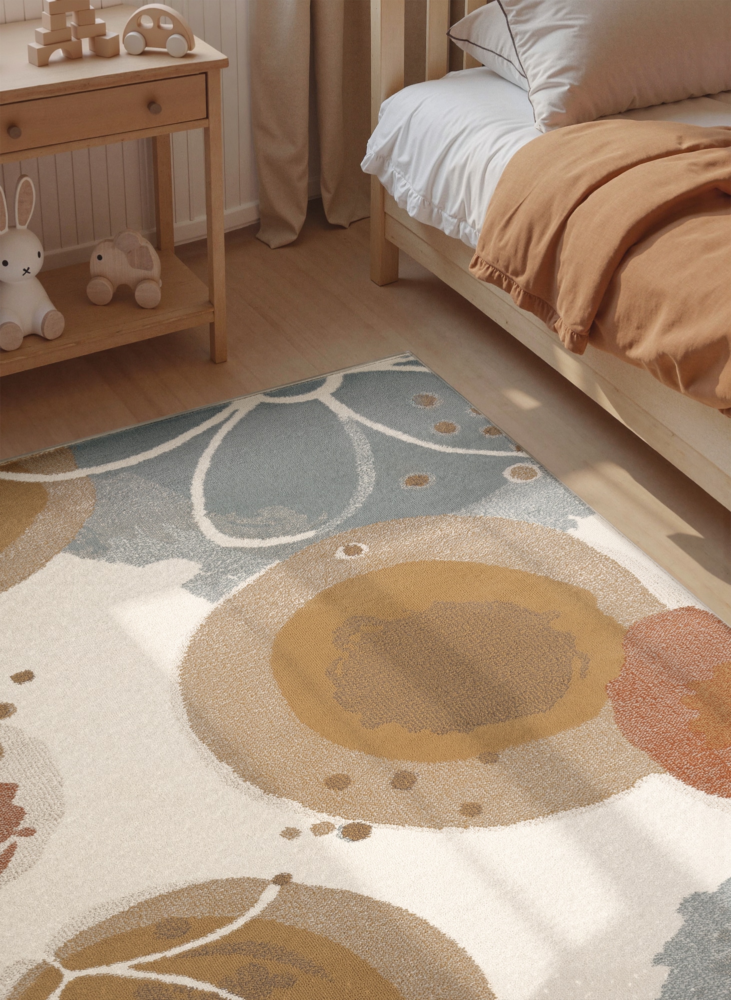 HANSE Home Tapis pour enfants »Marigold« Rectangulaire 10 mm Höhe Pflegeleicht, Weich, Kinderzimmer, Spielteppich, Spielunterlage