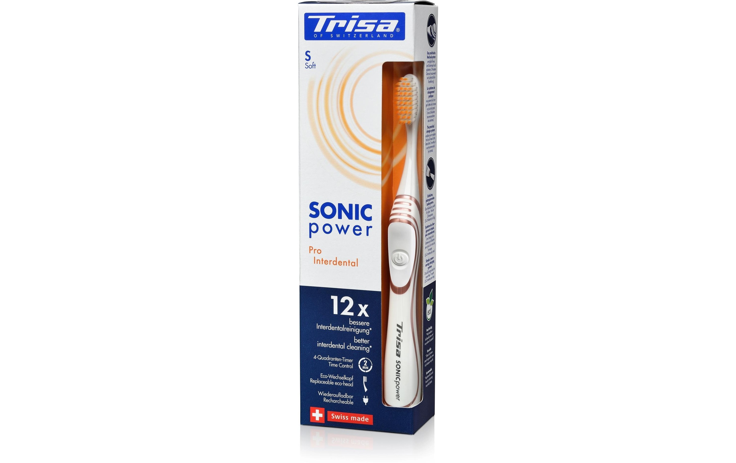 Trisa Brosse à dents sonique »Sonicpower Pro Interdental Soft«