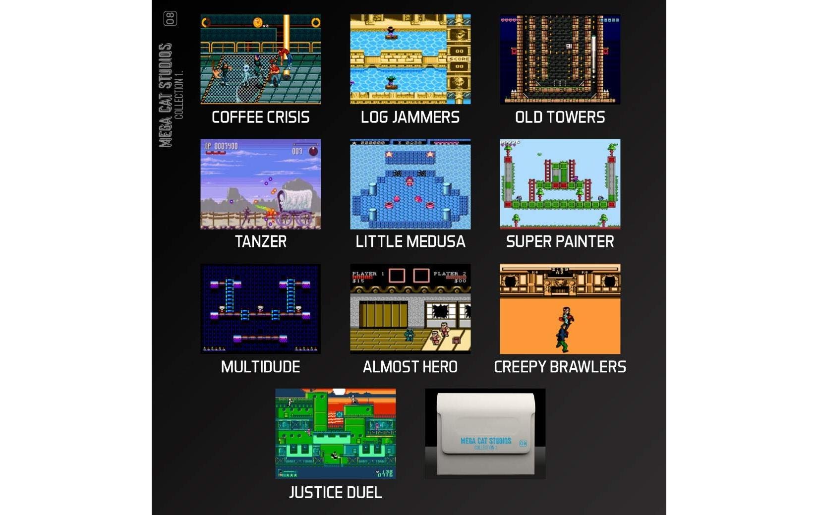 Blaze Spielesoftware »Evercade Mega Cat Studio Coll« vtech