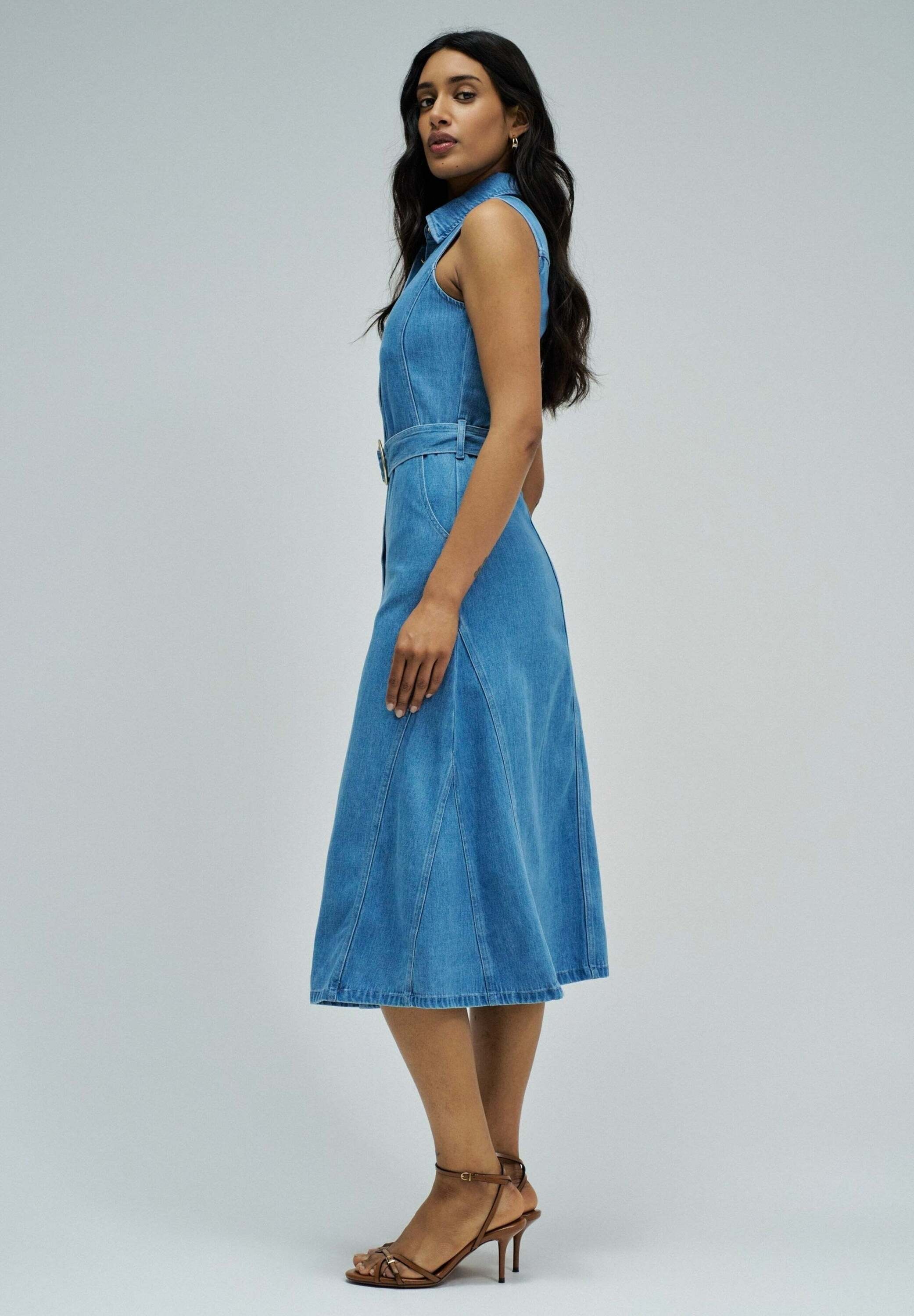 Salsa Robe midi »Salsa Jeans Midikleid Sleeveless Belt«