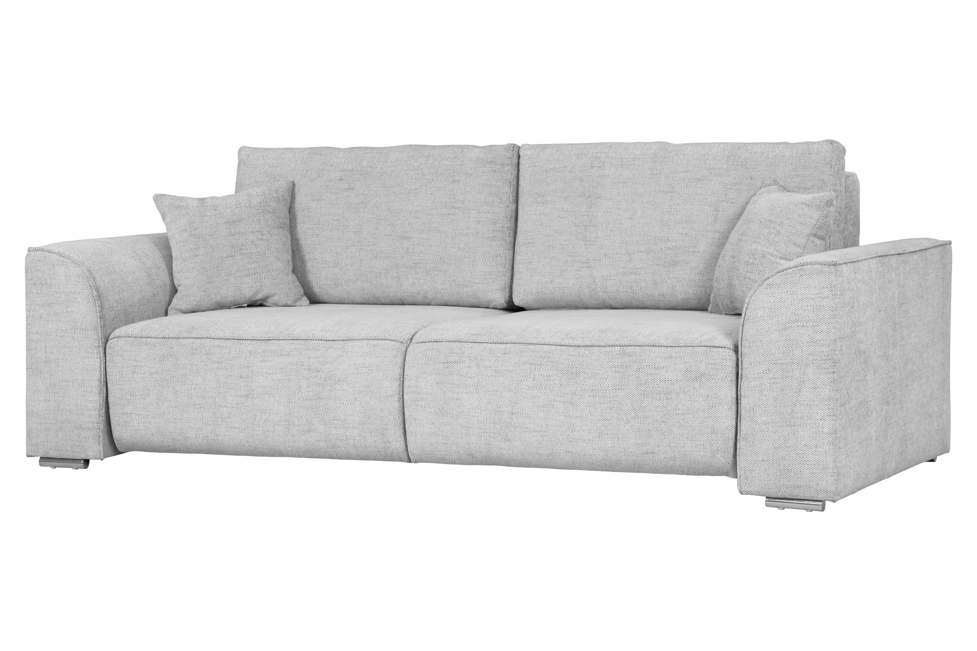 INOSIGN 3-places »BEATRICE, B: 250 cm - wahlweise mit Bettfunktion« u. Bettkasten, incl. 2 Zierkissen