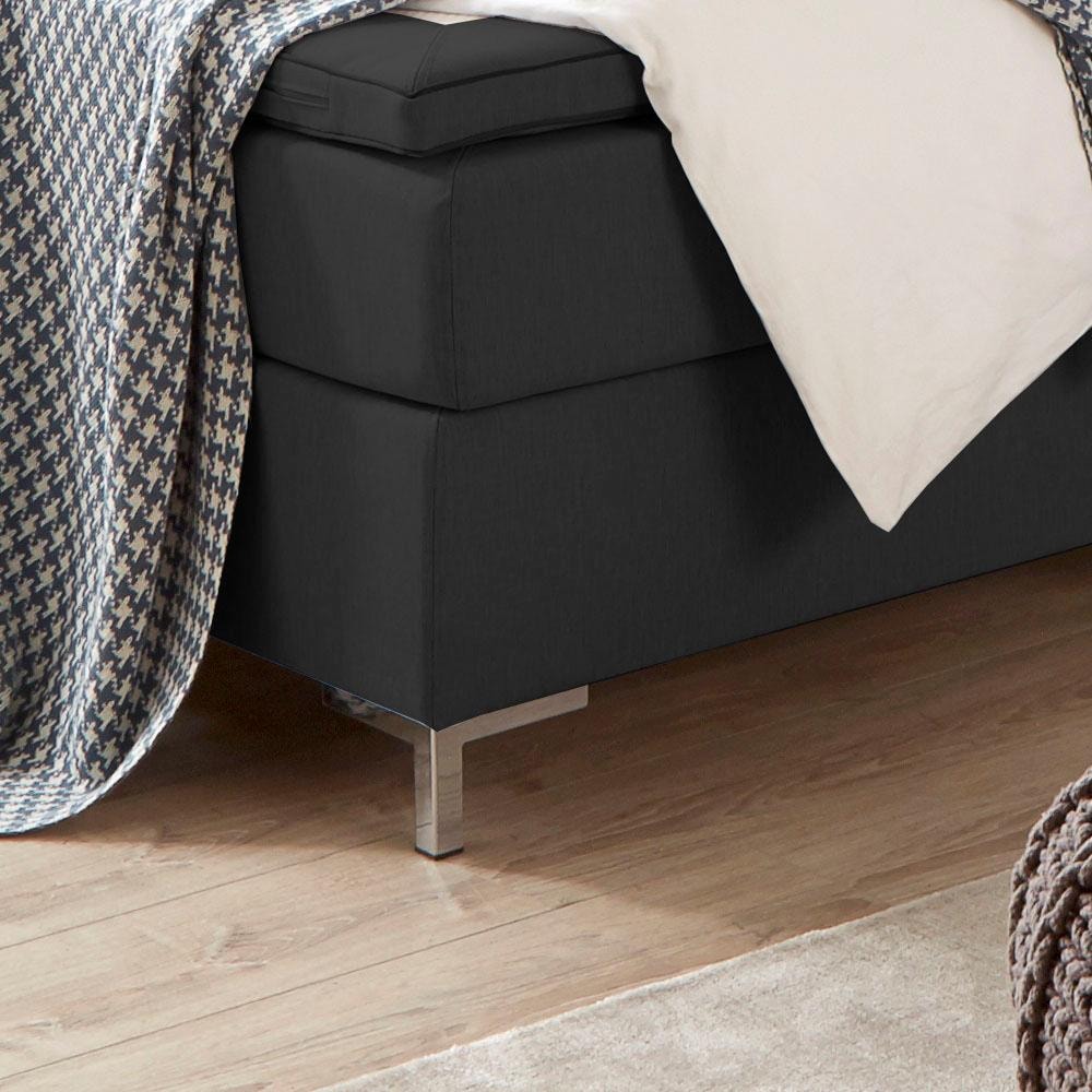 ATLANTIC home collection Lit boxspring »Anni« mit Bonnell-Federkernmatratze und Topper