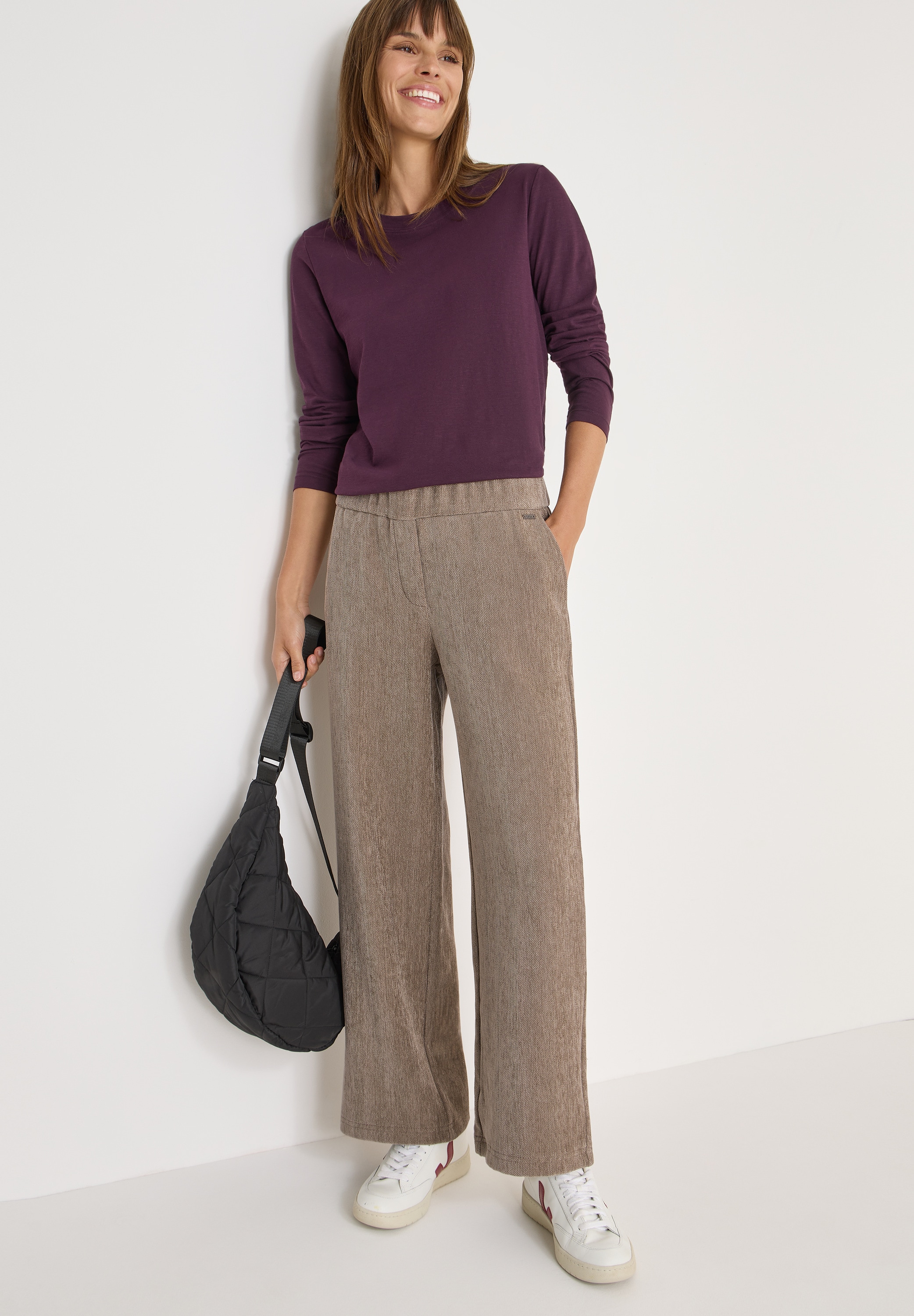 Cecil Pantalon en tissu »Style Neele«  mit elastischem Bund