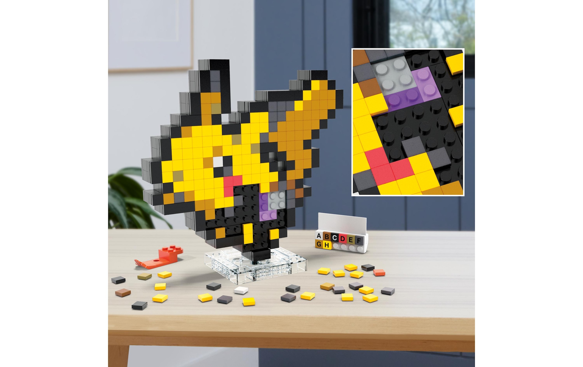 MEGA Spielbausteine »Pokémon Pikachu Pixel Art«