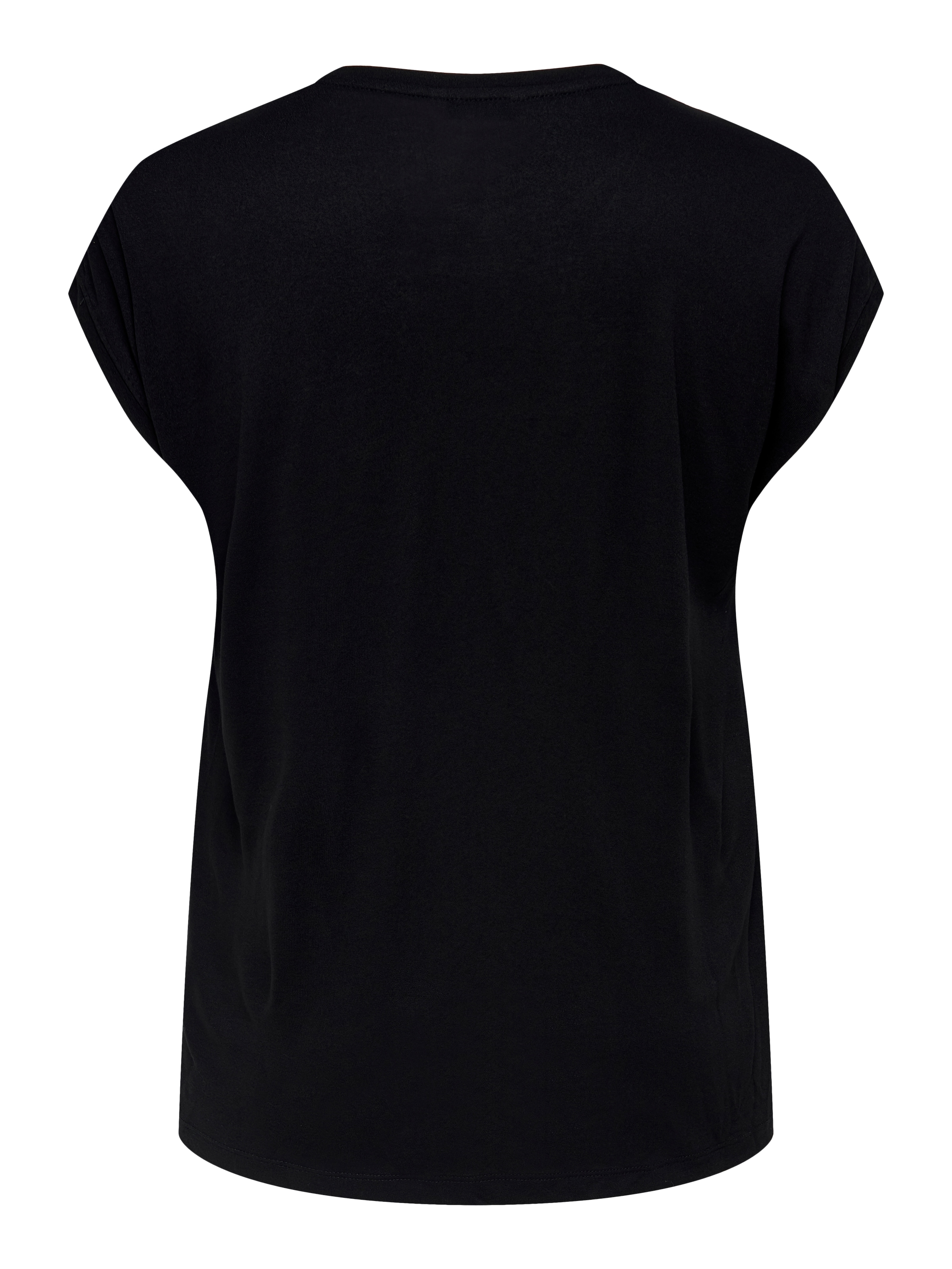 ONLY CARMAKOMA T-shirt long »CARFLAKE« devant en aspect dentelle