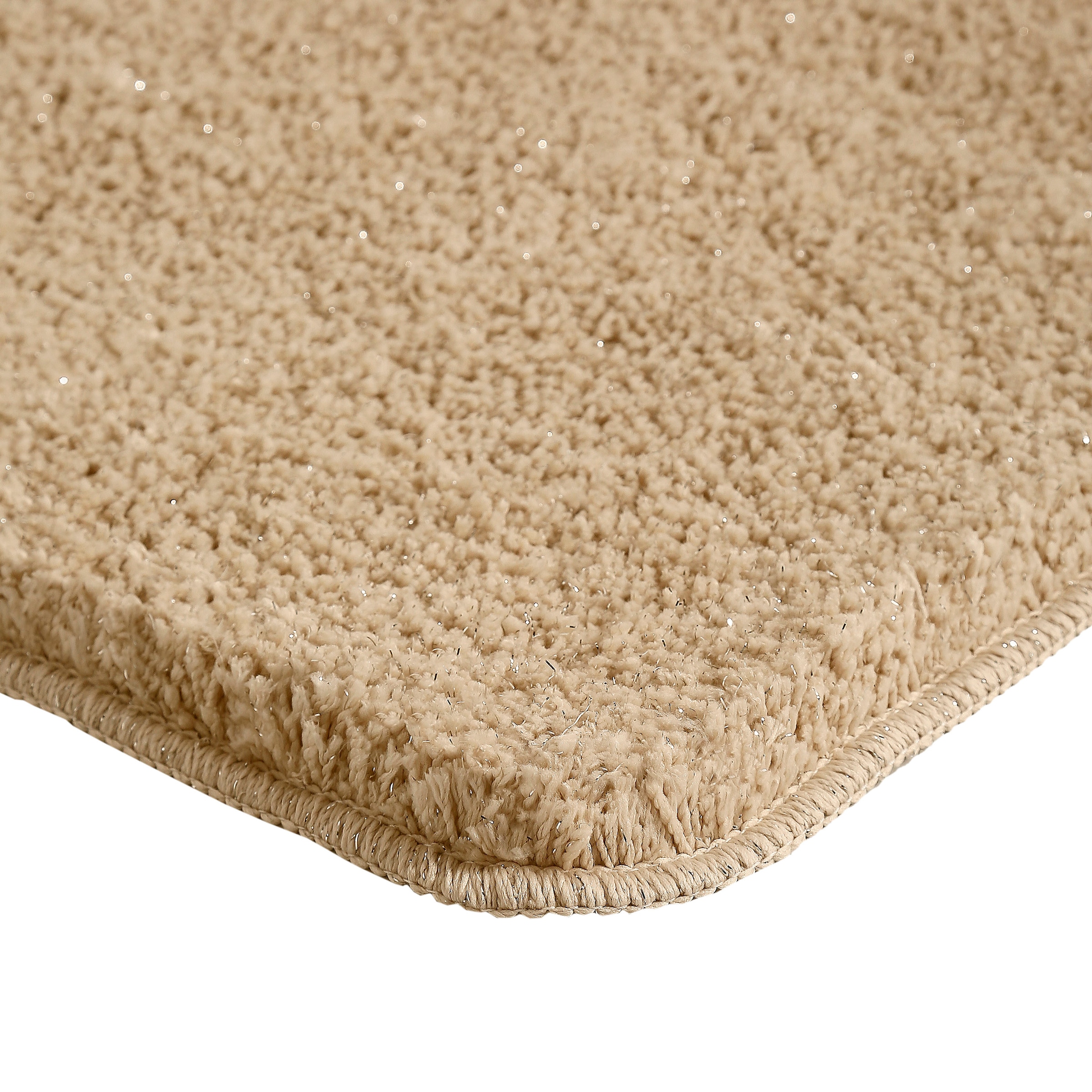 my home Tapis de bain »Glitzer, Badvorleger, Badezimmer Teppich« Höhe 30 mm Badteppich, Akzente durch Glitzer-Garn