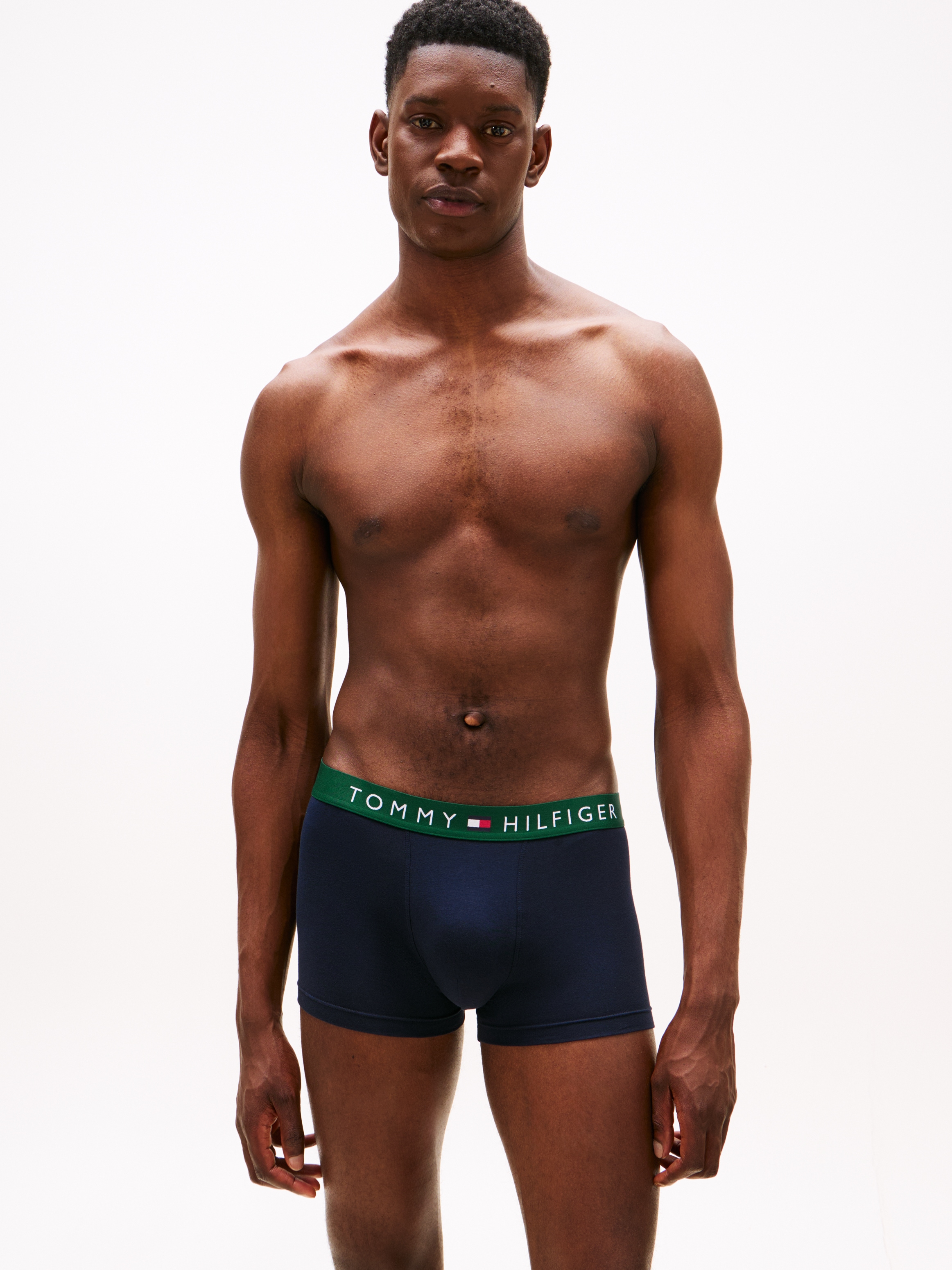 Tommy Hilfiger Underwear Tronc »3P TRUNK WB« Packung, 3er, 3 cuis mit Logobund