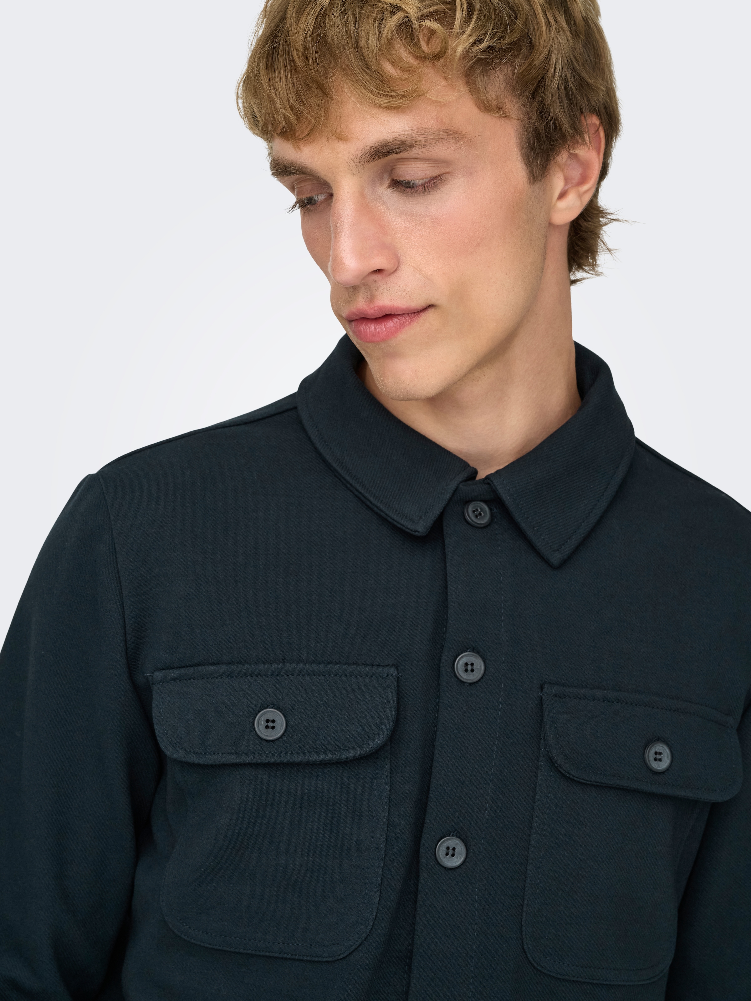ONLY & SONS Chemise à manches longues »ONSNEWKODYL OVERSHIRT SWEAT NOOS«