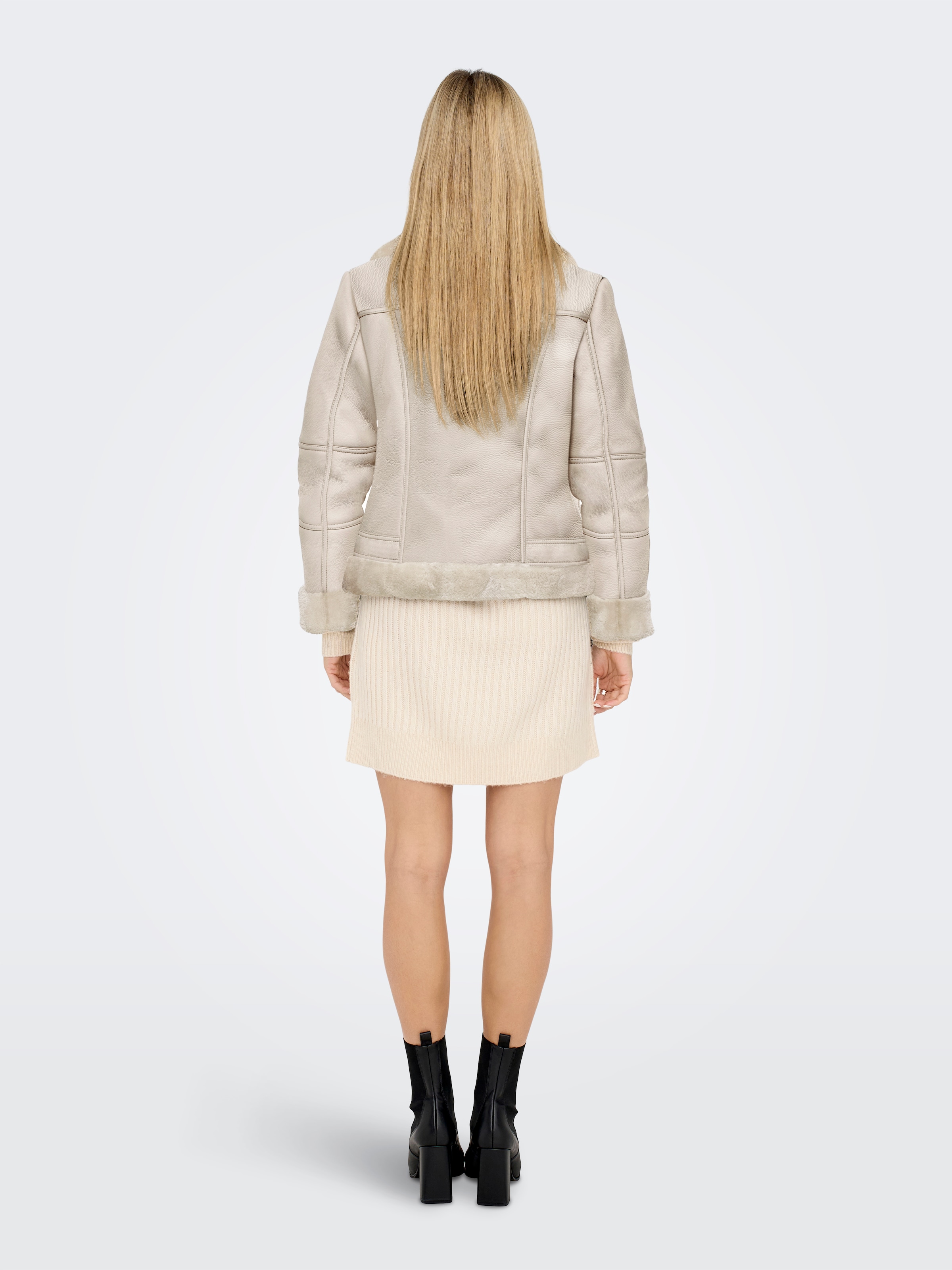 ONLY Veste en imitation cuir »ONLAGNETE FAUX LEATHER  BIKER JKT OTW« im Biker-Style