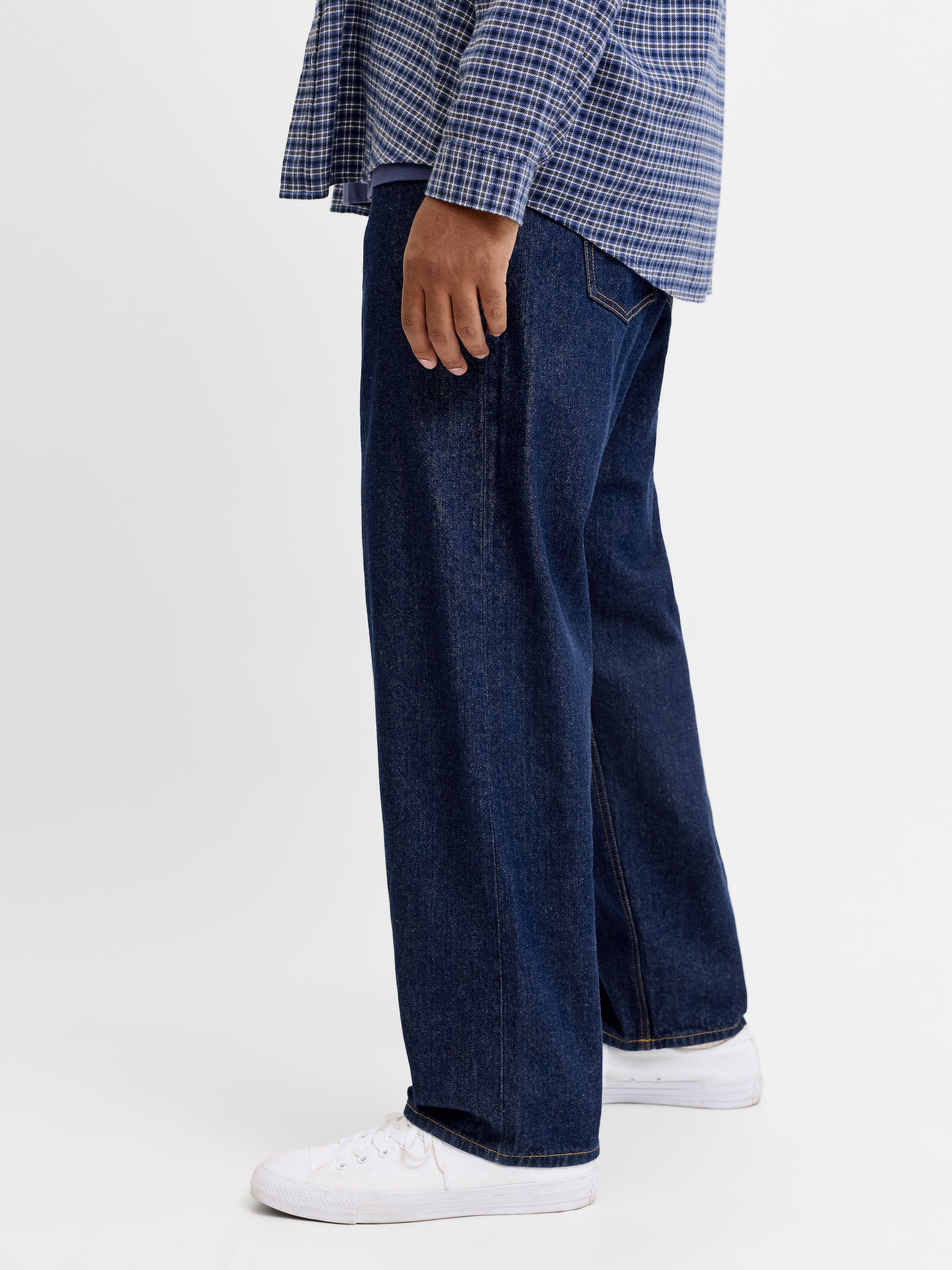 Jack & Jones PlusSize Relax-fit-Jeans »JJICHRIS JJORIGINAL AT 054 SN PLS« Baumwolle, relaxed fit
