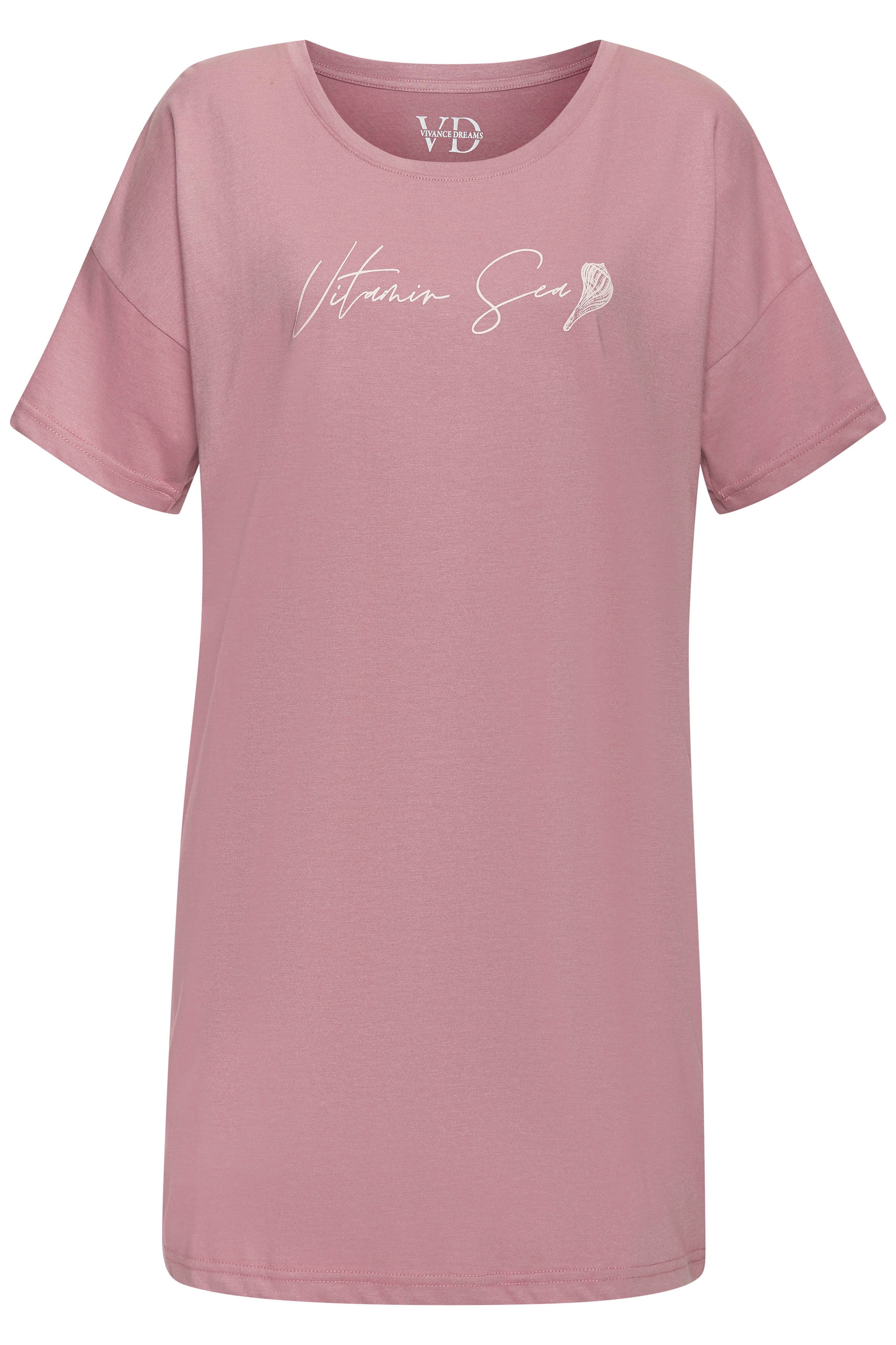 Vivance Dreams Sleepshirt 1-teilig,  mit schönem Frontprint