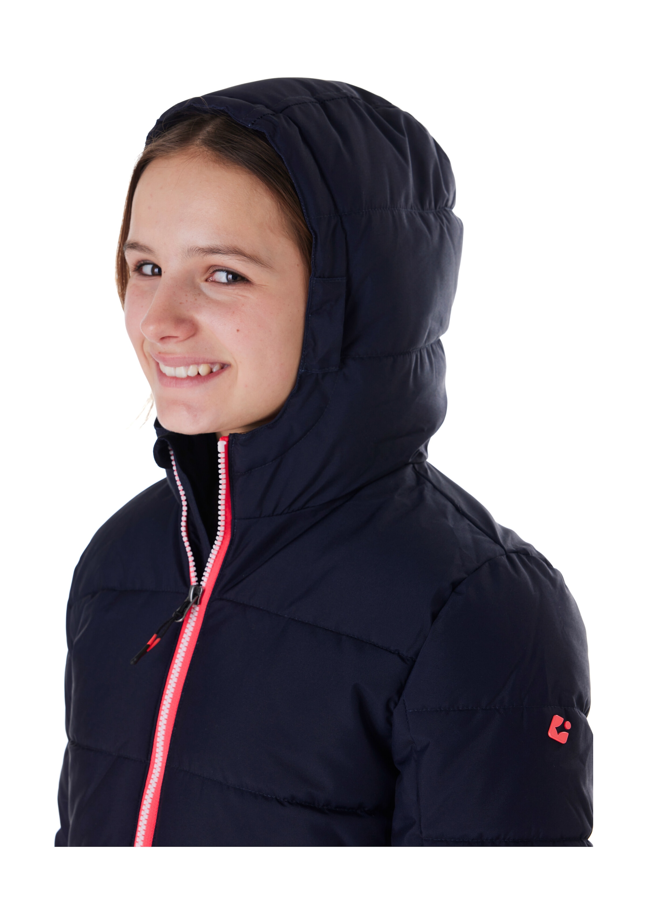 Killtec Veste de ski »KSW 330 GRLS SKI QLTD JCKT« Wasserabweisende Winterjacke, atmungsaktiv, verstellbare Kapuze
