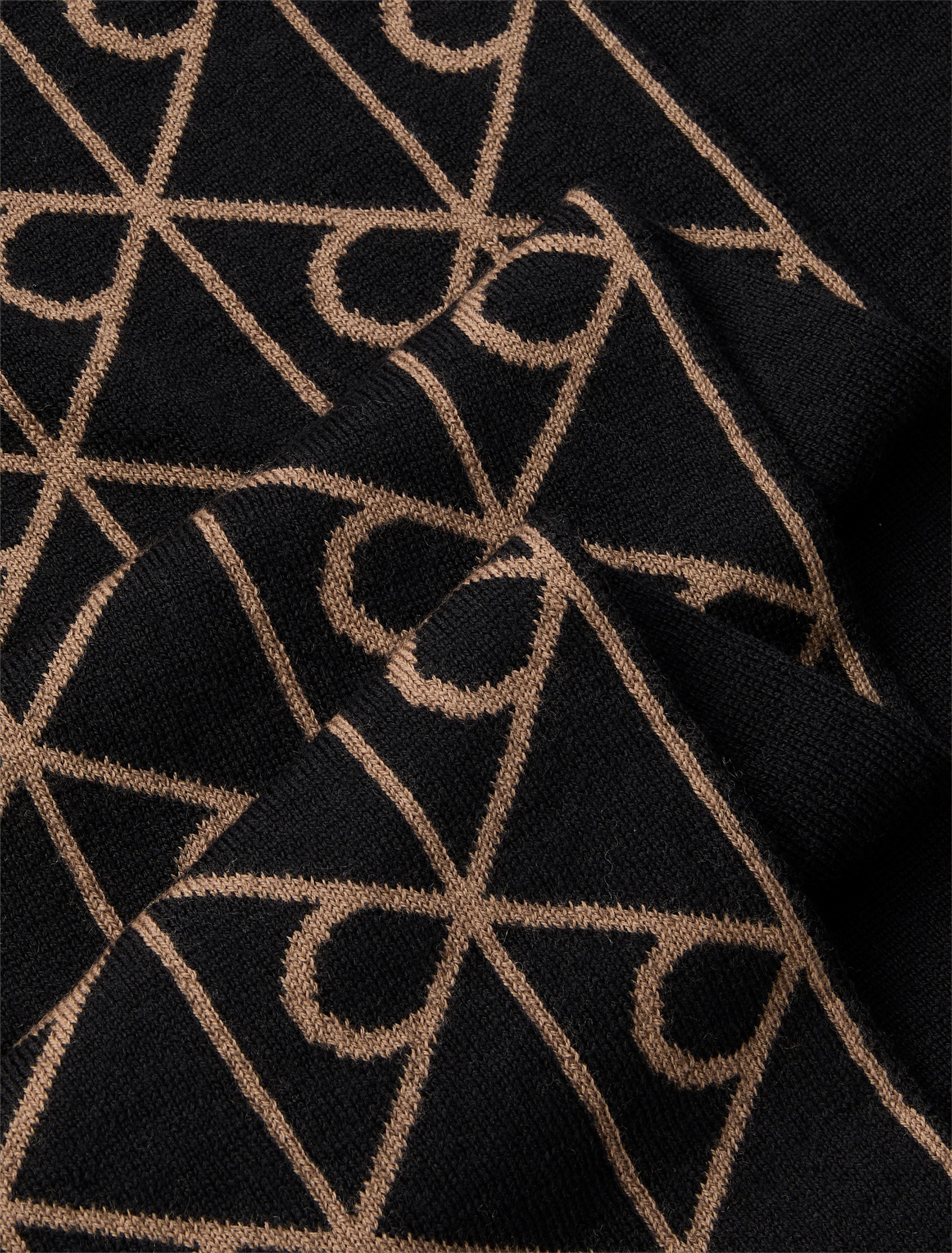 Calvin Klein Foulard de mode »EMBLEM ?REVERSIBLE WOOL HW SCARF« Perfekt für den Alltag