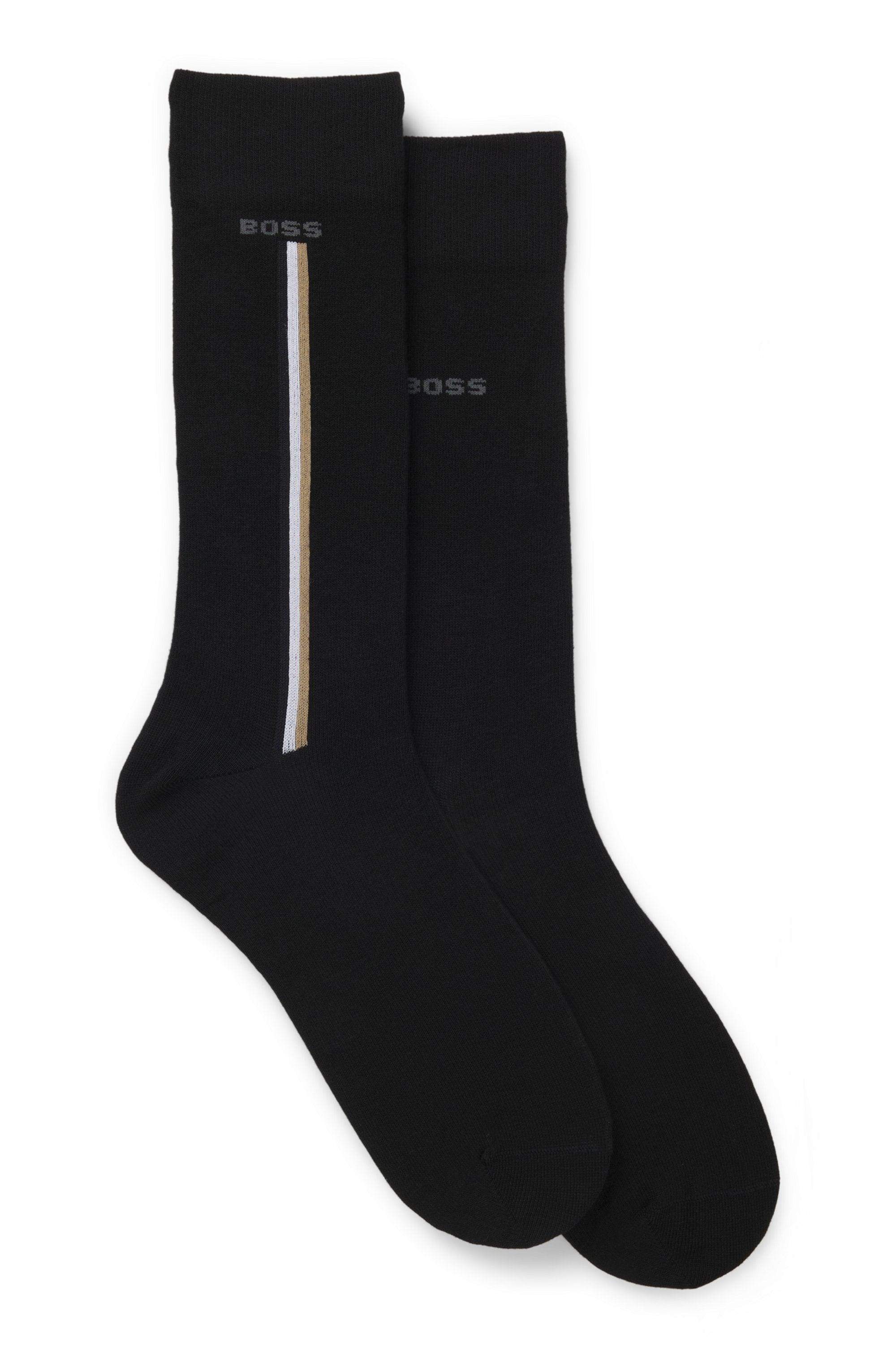 BOSS Chaussettes d'affaires »2P RS  Iconic CC« 2 Couple tlg. mit Kontraststreifen an der Seite