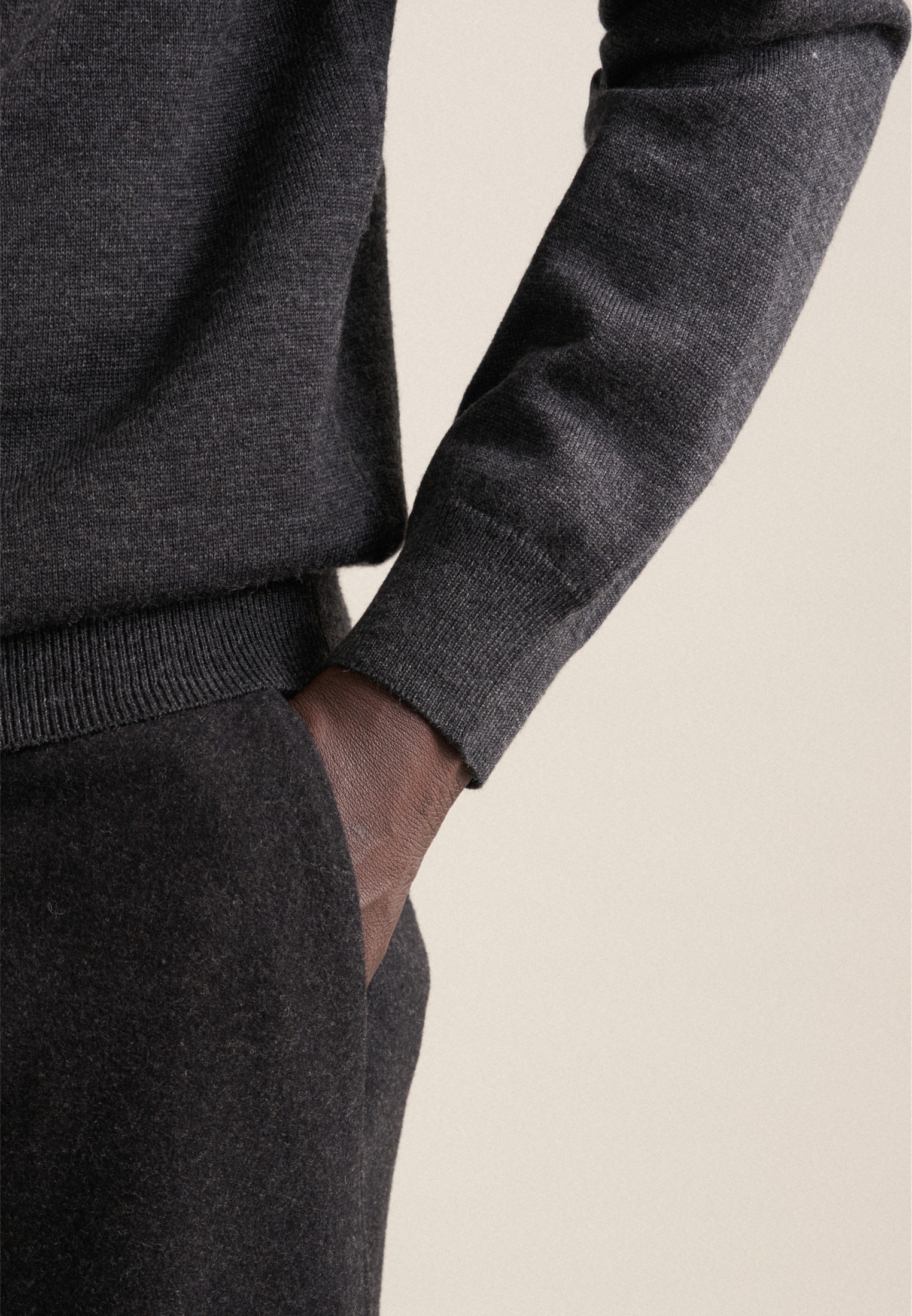 seidensticker Stehkragenpullover »Schwarze Rose«