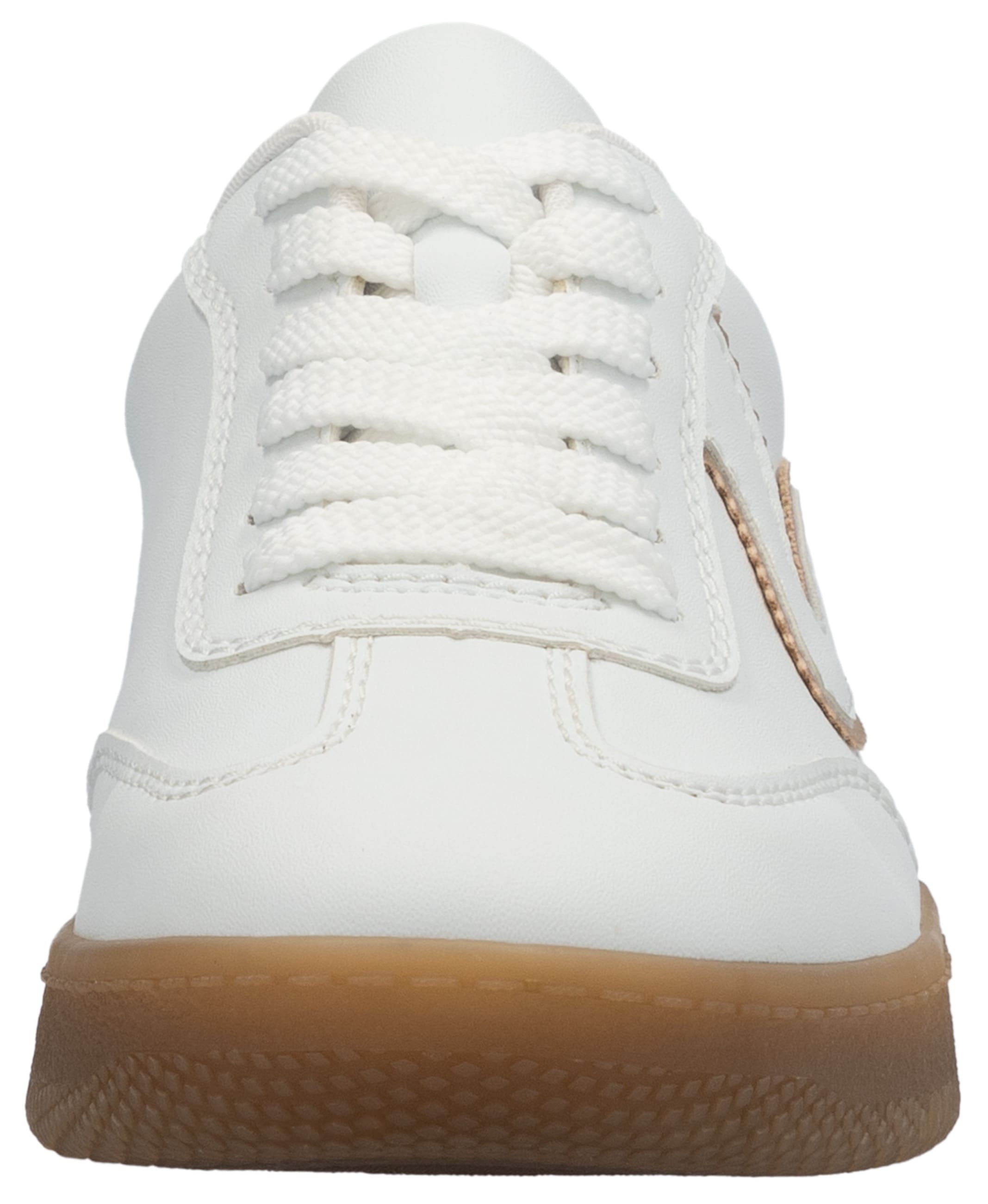 RIEKER Sport Baskets à plateforme  , Freizeitschuh, Halbschuh, Schnürschuh in veganer Verarbeitung