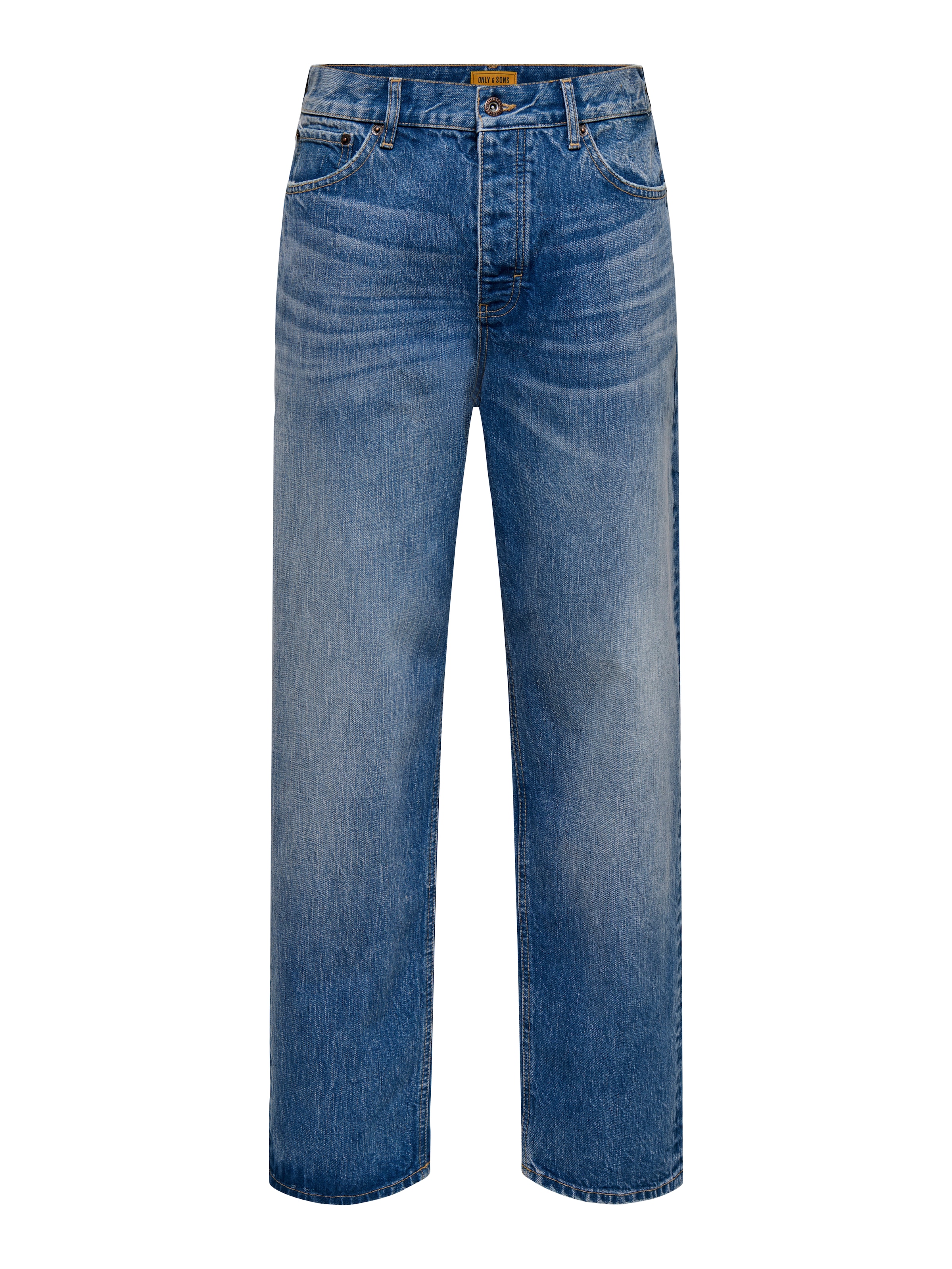 ONLY & SONS »ONSFADE LOOSE BOX TAI DNM MU OTL« Baumwolle, relaxed fit