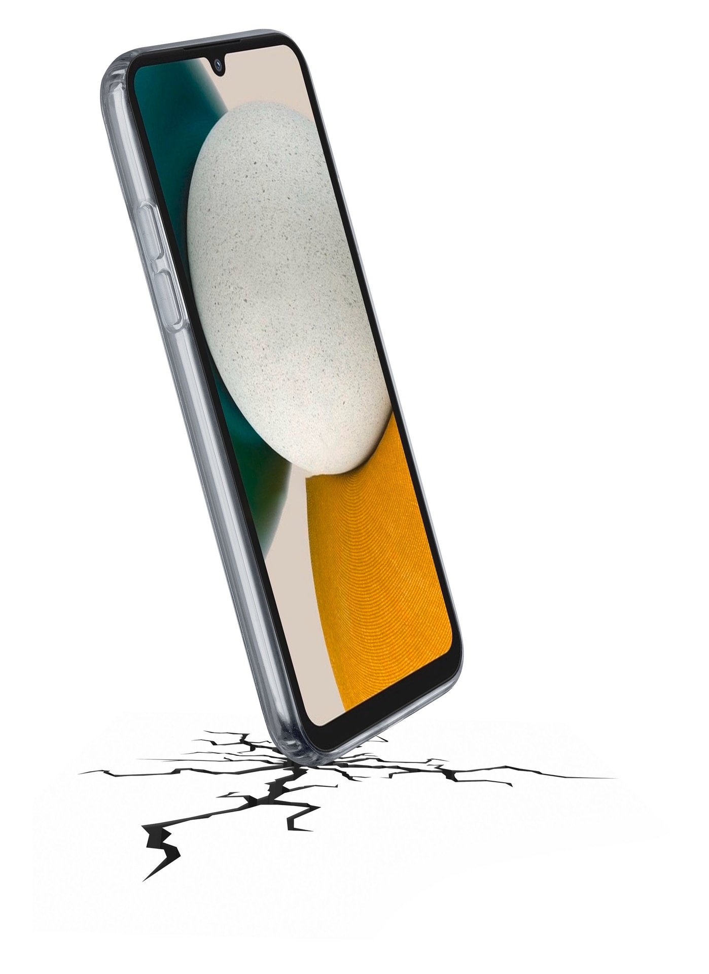 Cellularline Couverture arrière »Clear Strong Case für Samsung A34 5G« Schutzhülle für Samsung Galaxy A34 5G