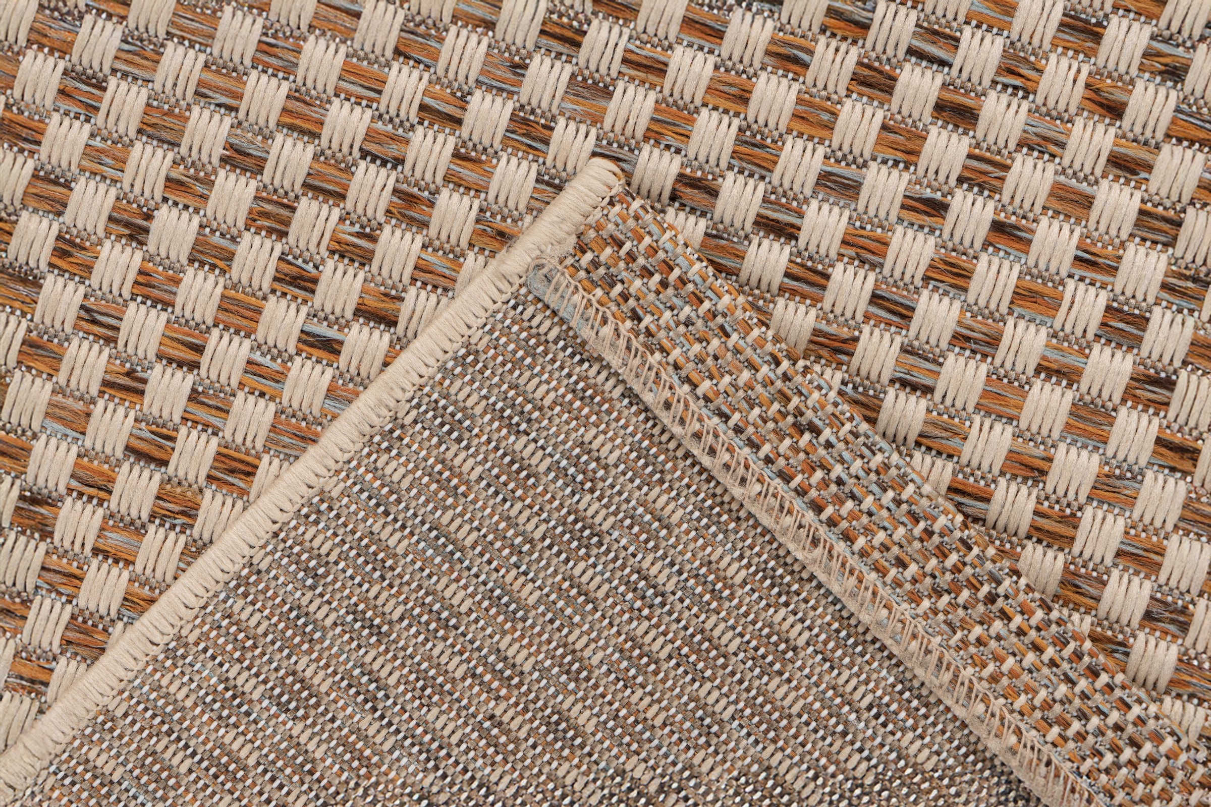 Kayoom Teppich »Tribal 125« rechteckig 6 mm Höhe Kurzflor, In- und Outdoor geeignet