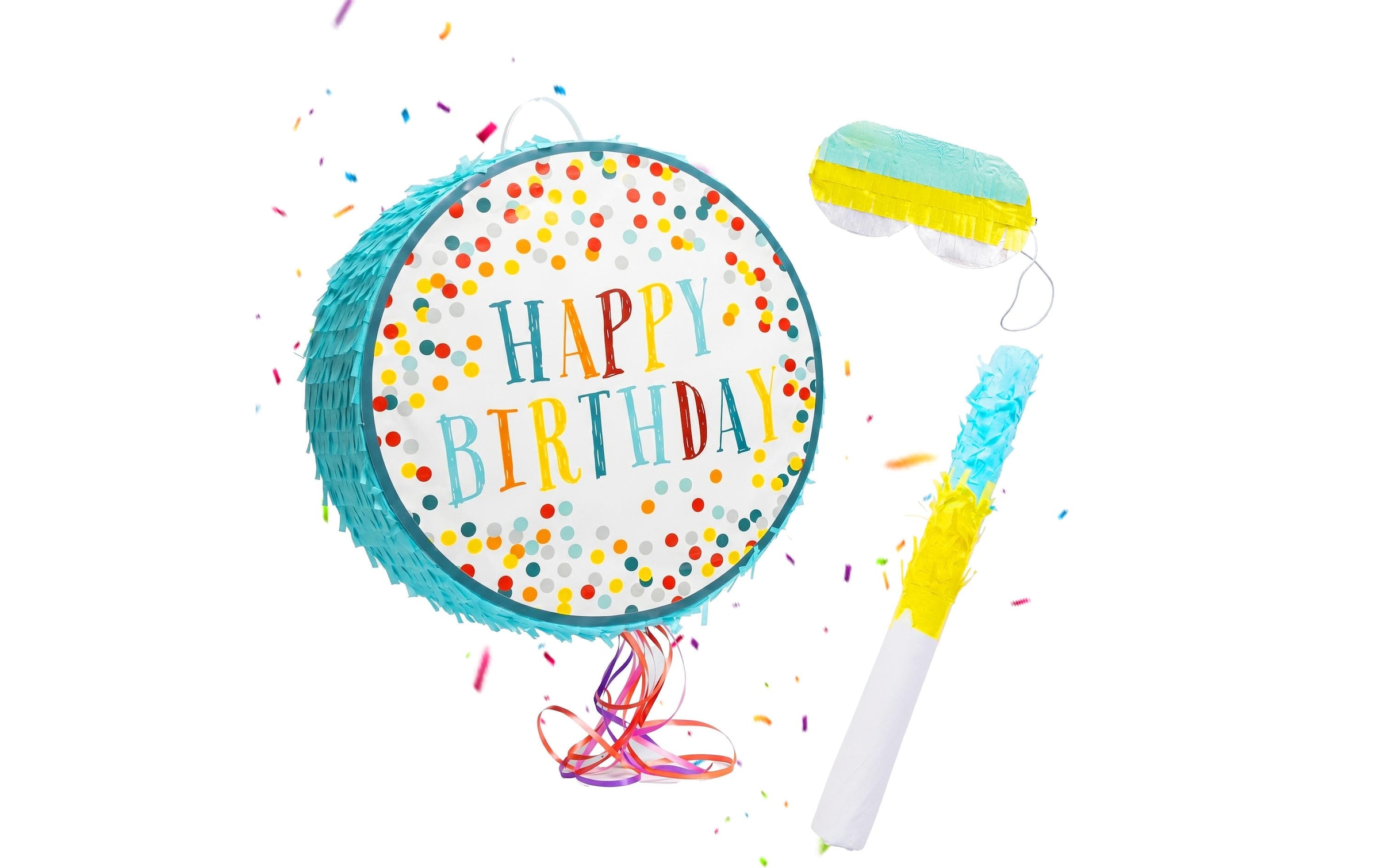 relaxdays Pinata »Geburtstag«