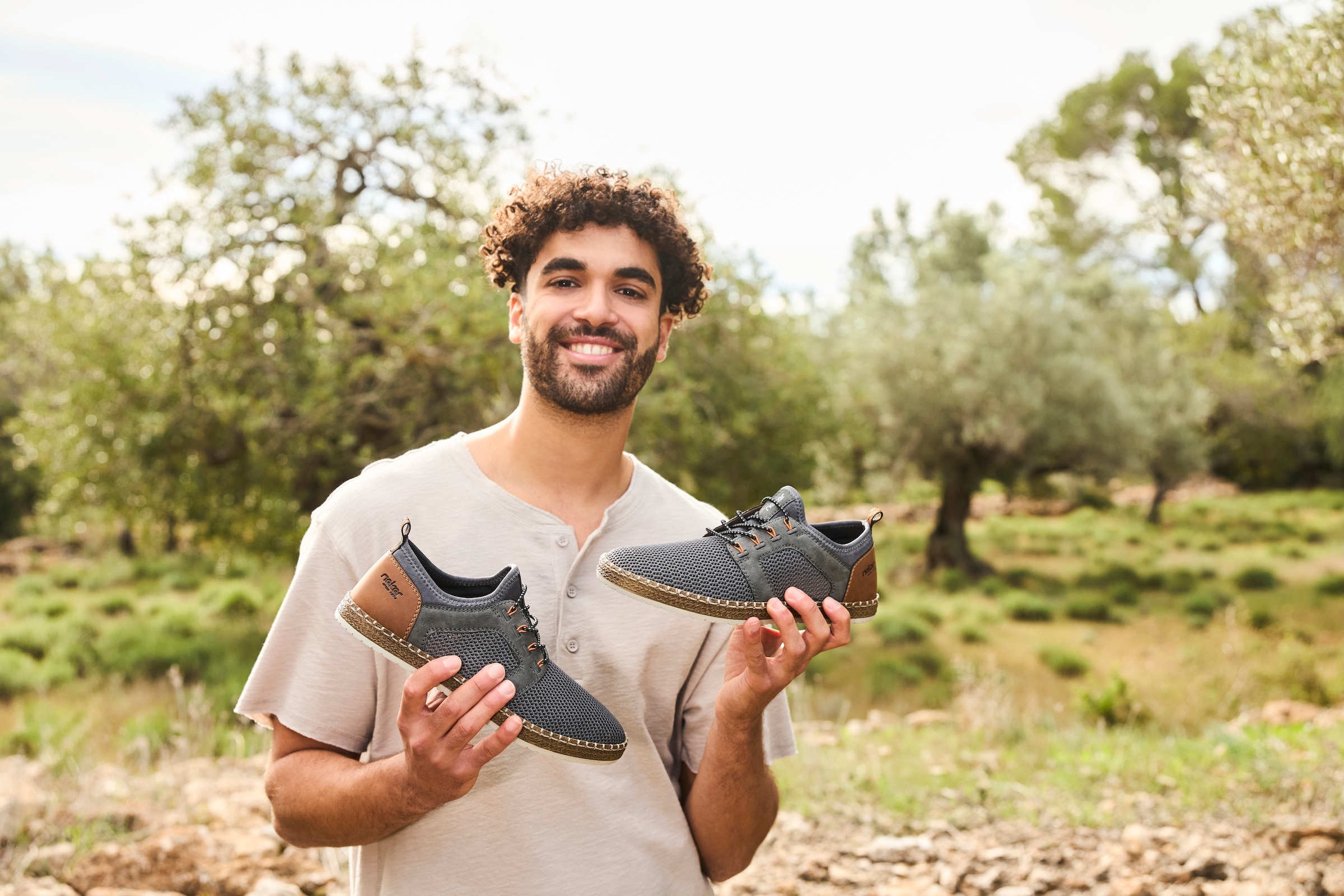 Rieker Slip-On Sneaker  Schlupfschuh, Slipper, Freizeitschuh, elastischer Einstieg, Gummizug