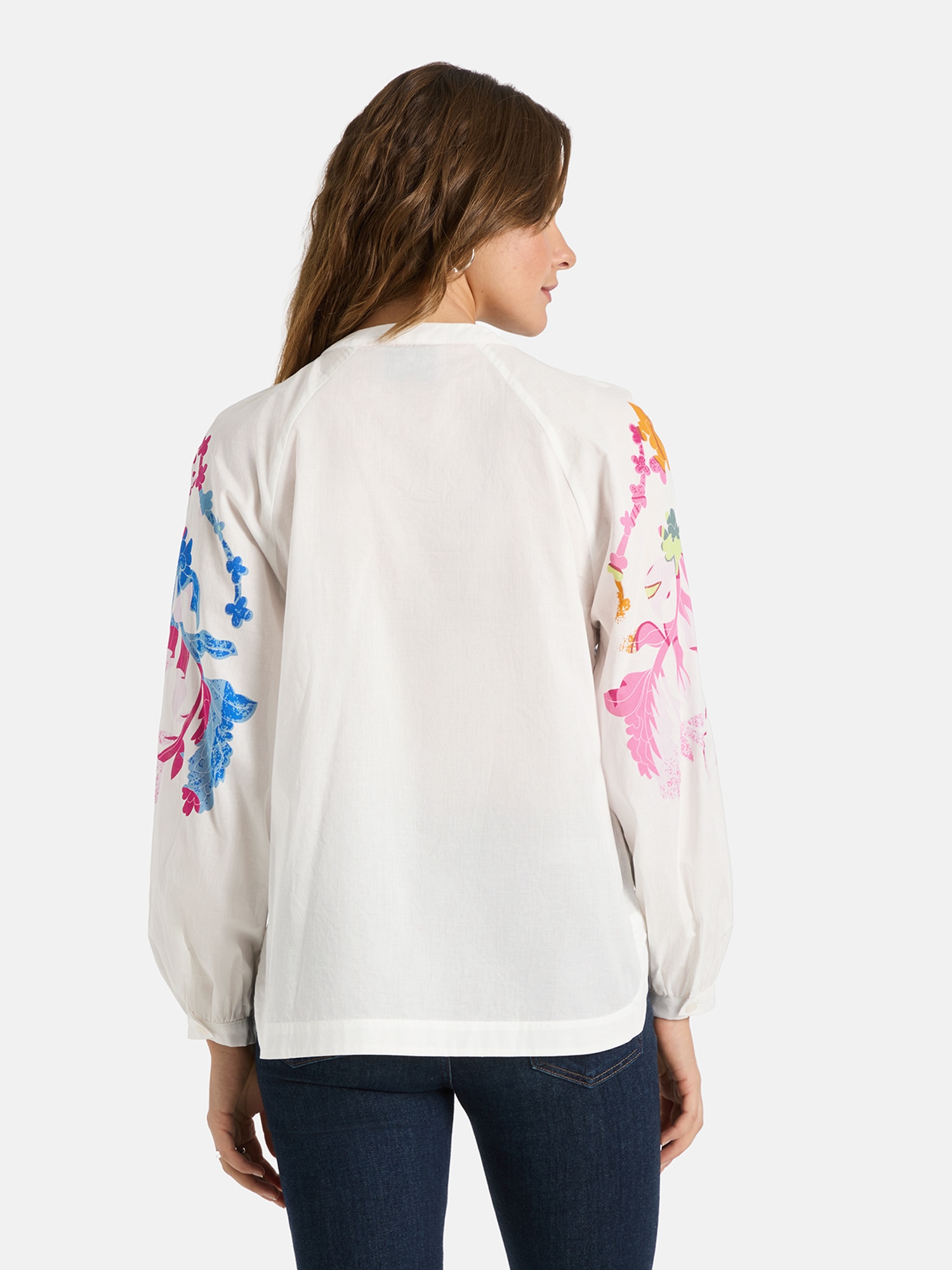 Lieblingsstück Langarmbluse »RoalieL« mit floralen Details