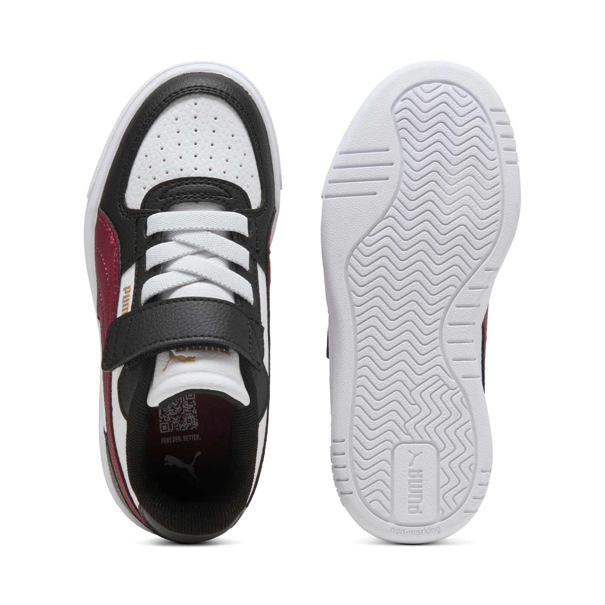 PUMA Sneakers »CAVEN III AC PS«  avec design rétro basketball, semelle intérieure douce, avec fermeture velcro