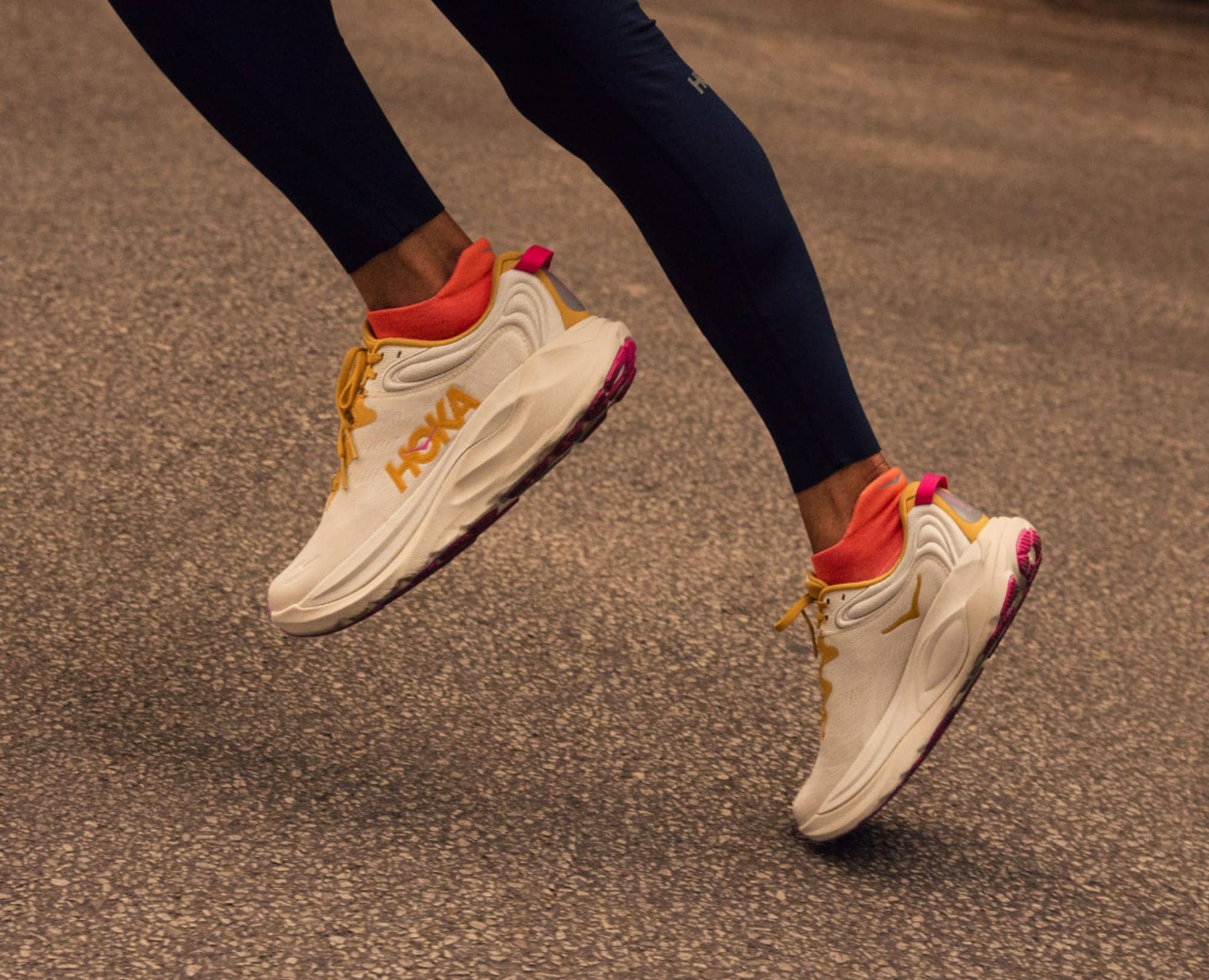 Hoka One One Chaussure de course »GAVIOTA 6«  pour surpronation, empeigne respirante