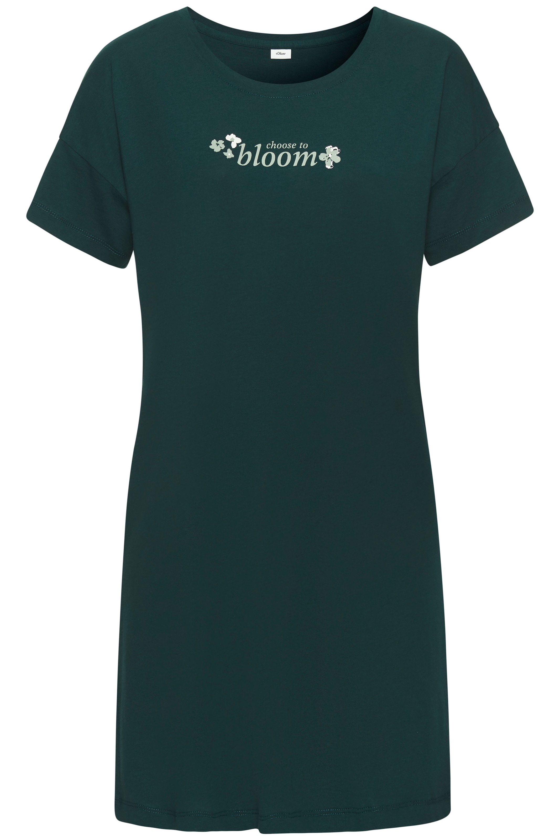 s.Oliver Nachthemd Mit kleinem Fromtprint