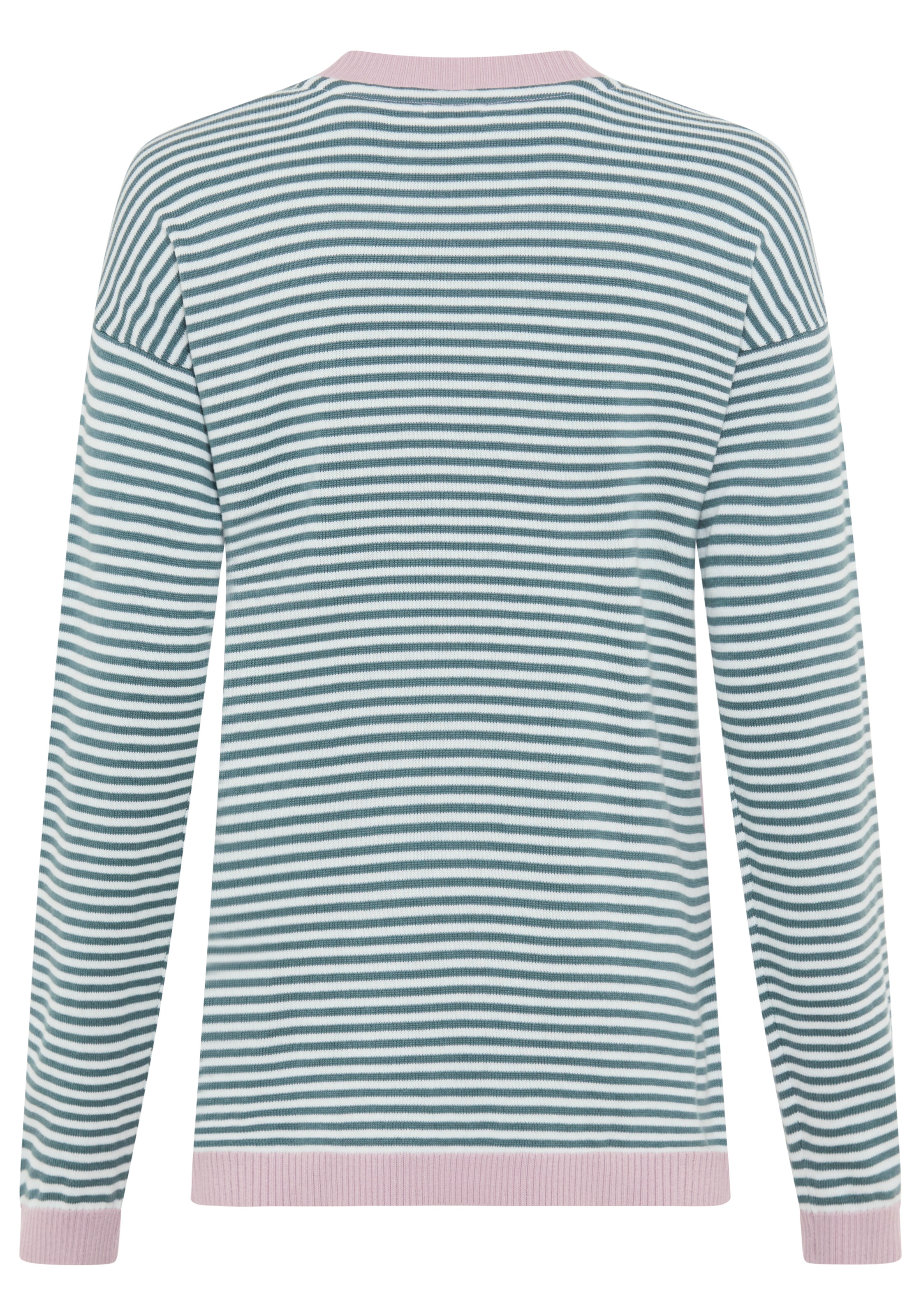 KangaROOS Pull en tricot aus Baumwolle-Mix, mit Rundhalsausschnitt, lässig geschnitten