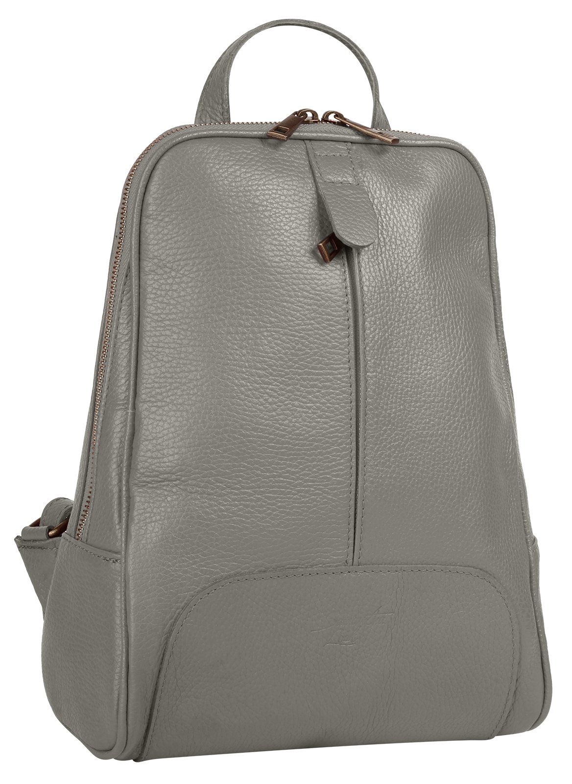 Samantha Look Cityrucksack echt Leder, Made in Italy
