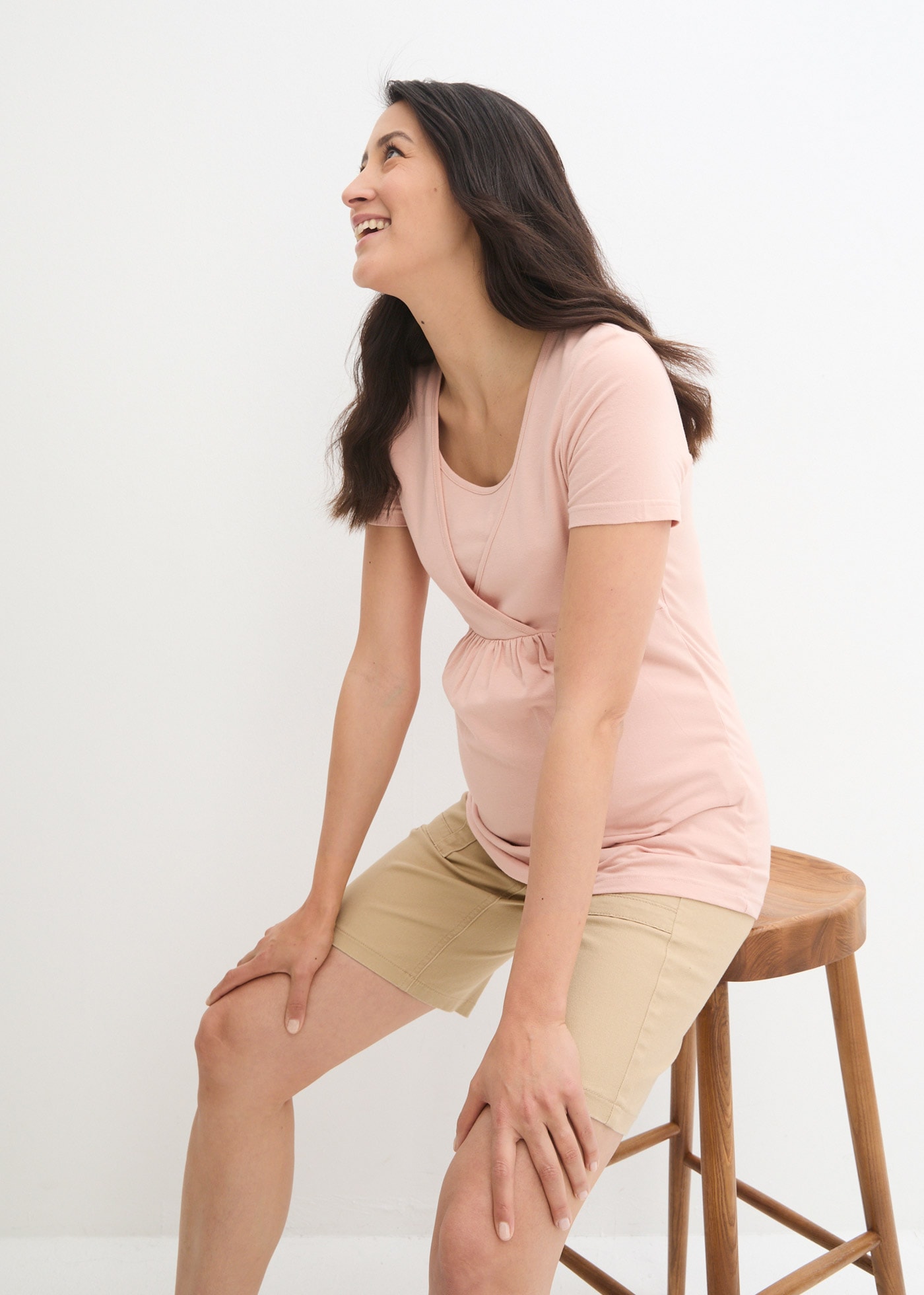 bonprix T-shirt d'allaitement »2-in-1 Umstands- und Stillshirts (2er Pack?)«, 2 cuis 2-in-1 Umstands- und Stillshirts (2er Pack?)
