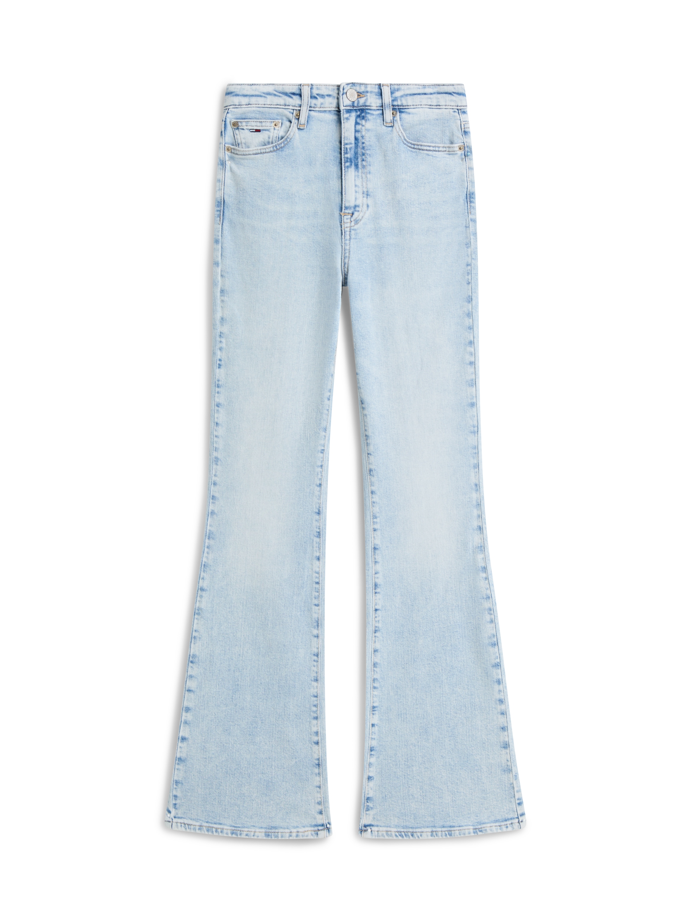 Tommy Jeans Jeans bootcut »SYLVIA HGH FLR CJ1« coton avec stretch, taille haute, coupe Flared Fit