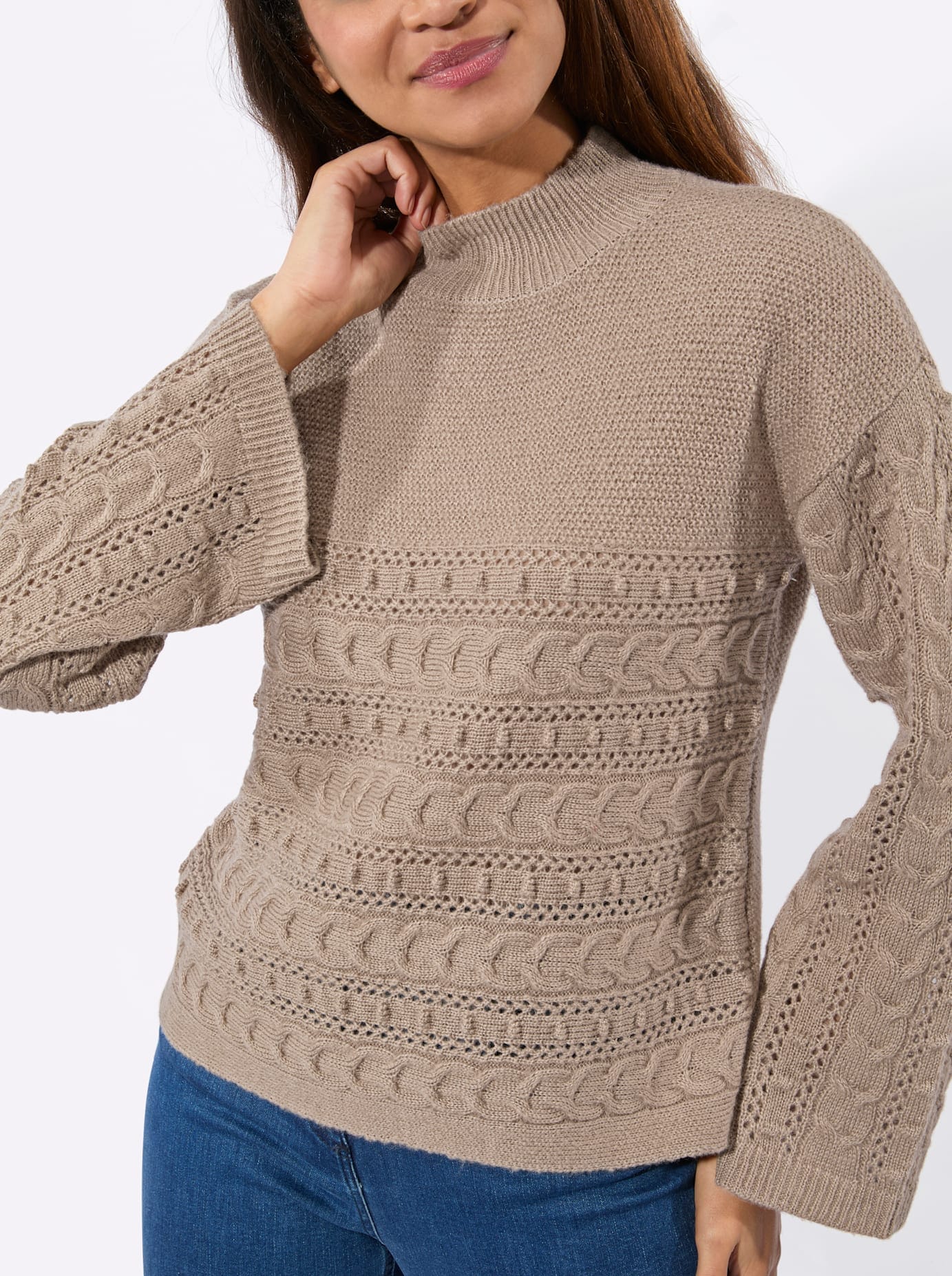 Inspirationen Pull à col montant »Pullover«