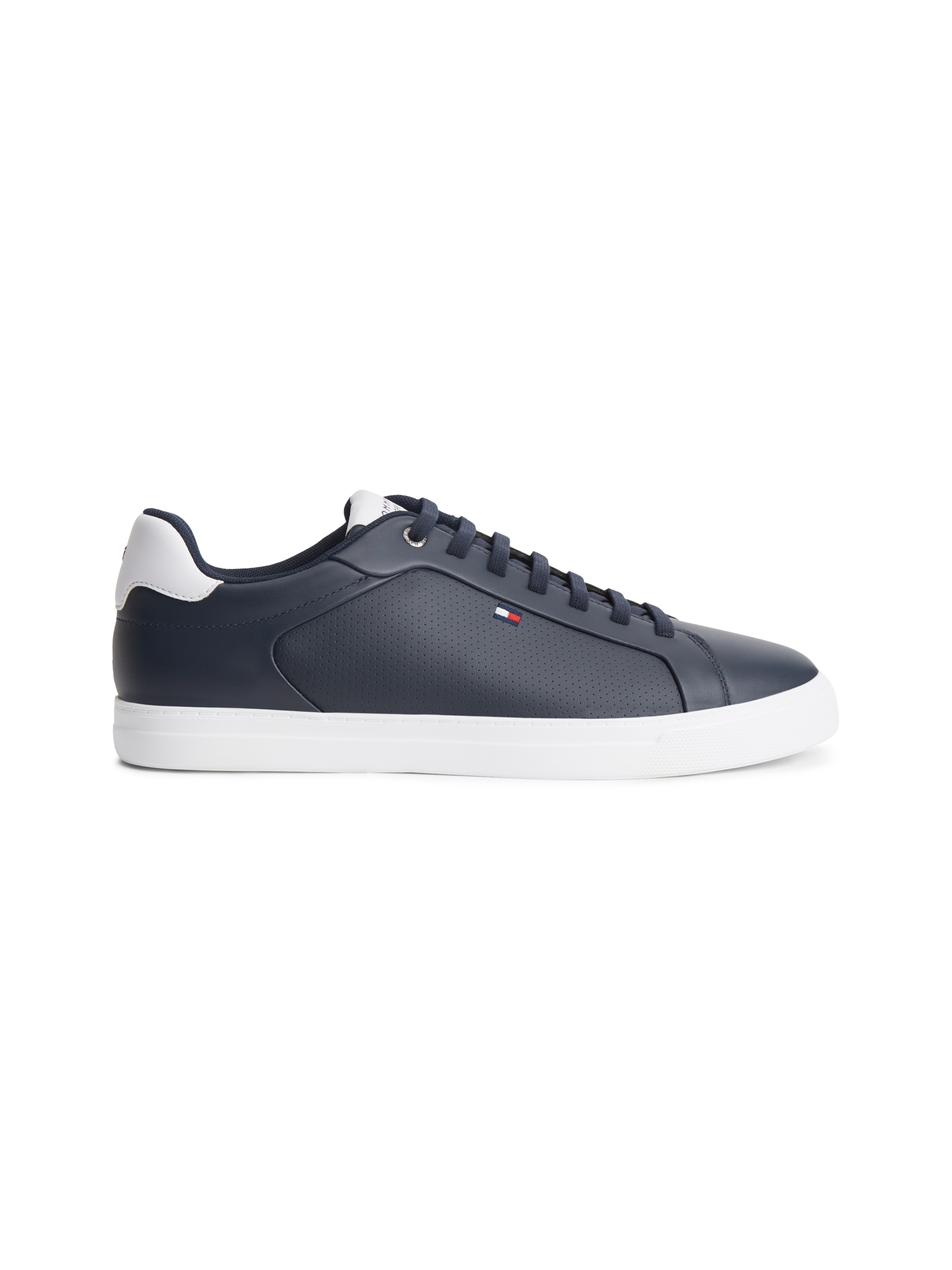Tommy Hilfiger Sneakers »ICON COURT LIGHT LEATHER«  Freizeitschuh, Halbschuh, Schnürschuh mit dezenten Ziernähten