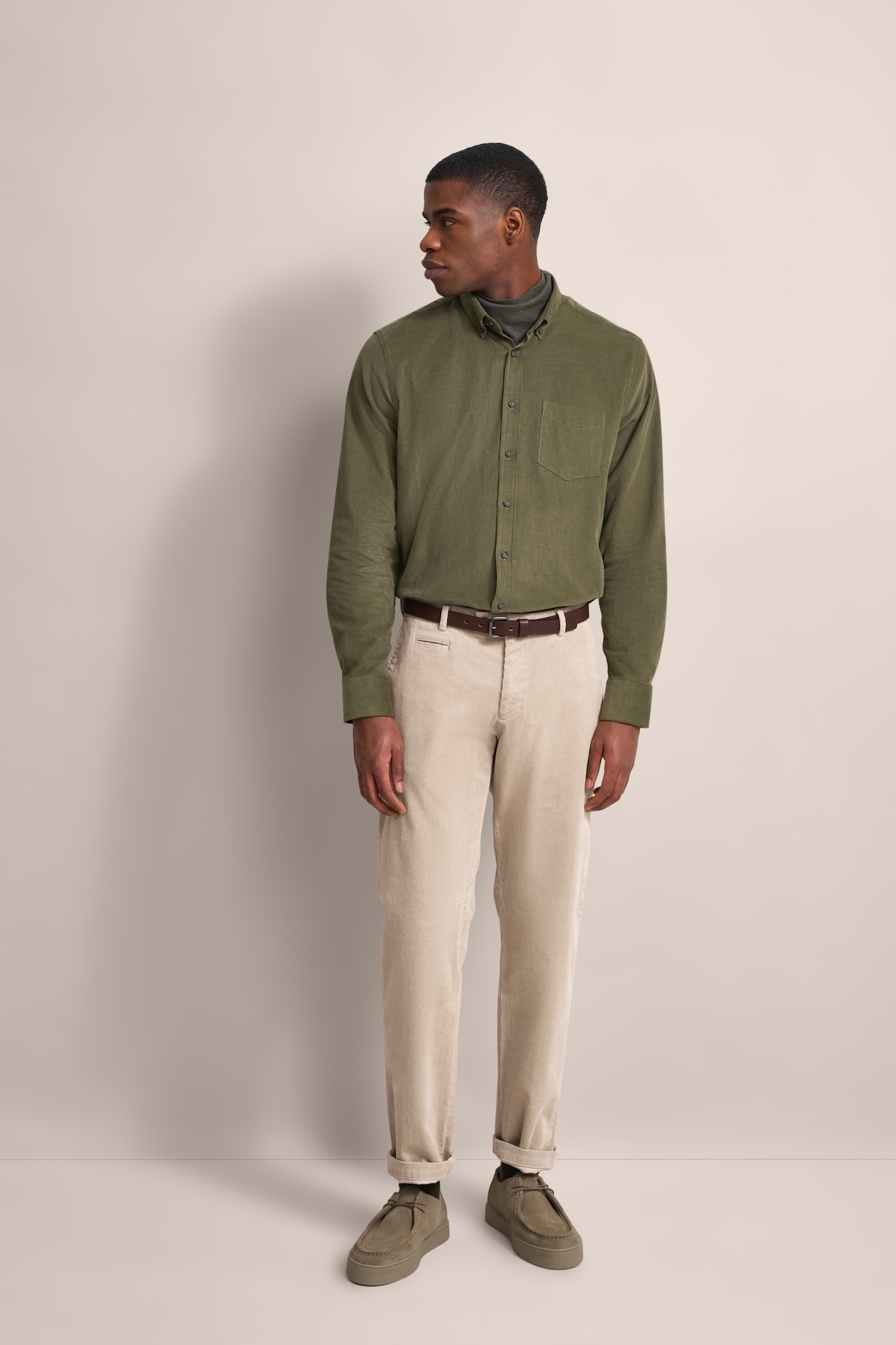 bugatti Cordhose  aus elastischer Baumwolle