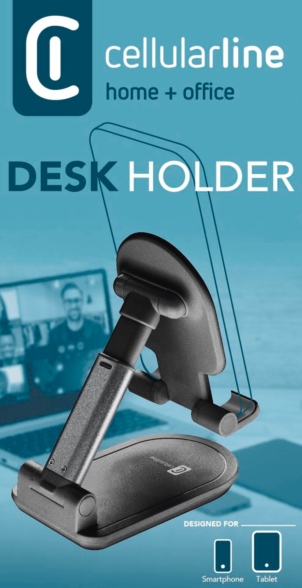 Cellularline Halterung »TABLESTANDW«