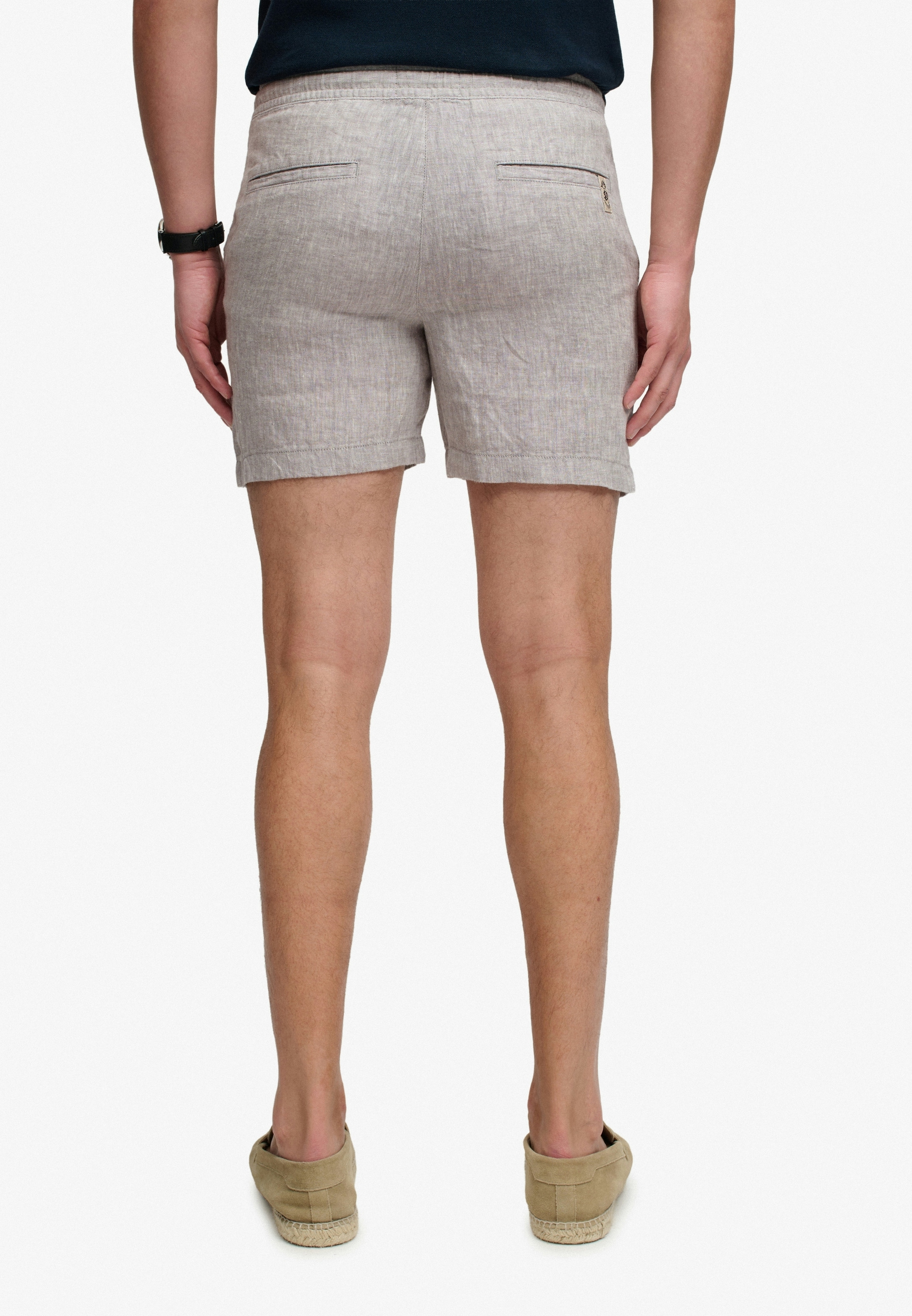 Superdry Shorts »MERCHANT LINEN SHORT«  aus Leinen, Relaxed Fit, mit Reissverschluss