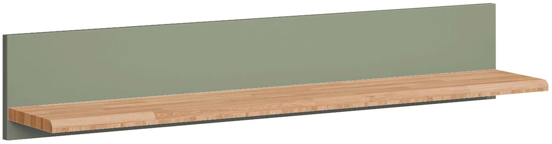 Home affaire Étagère murale »Ribe,2er Set,teilmassiv mit massiver Ablagefläche, Breite: je 90 cm« Set, 2 cuis tlg. Ablageflächen Eiche massiv