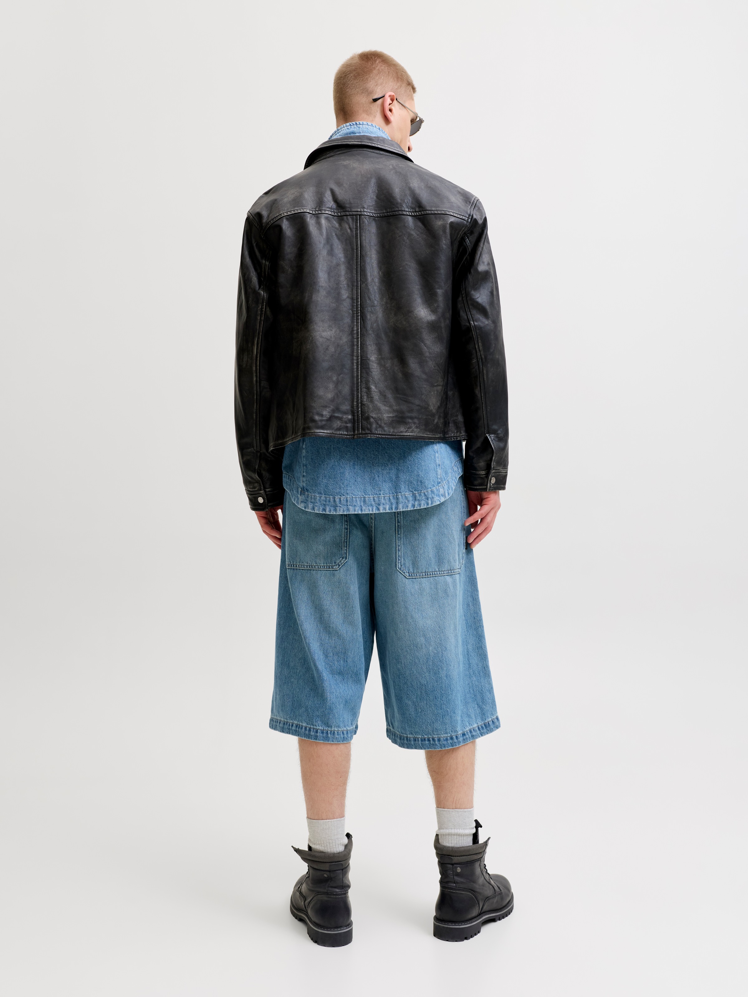 Jack & Jones Bermuda en jean »JJIBILLY JJLUCA JORTS AKM 793 LN« Coton