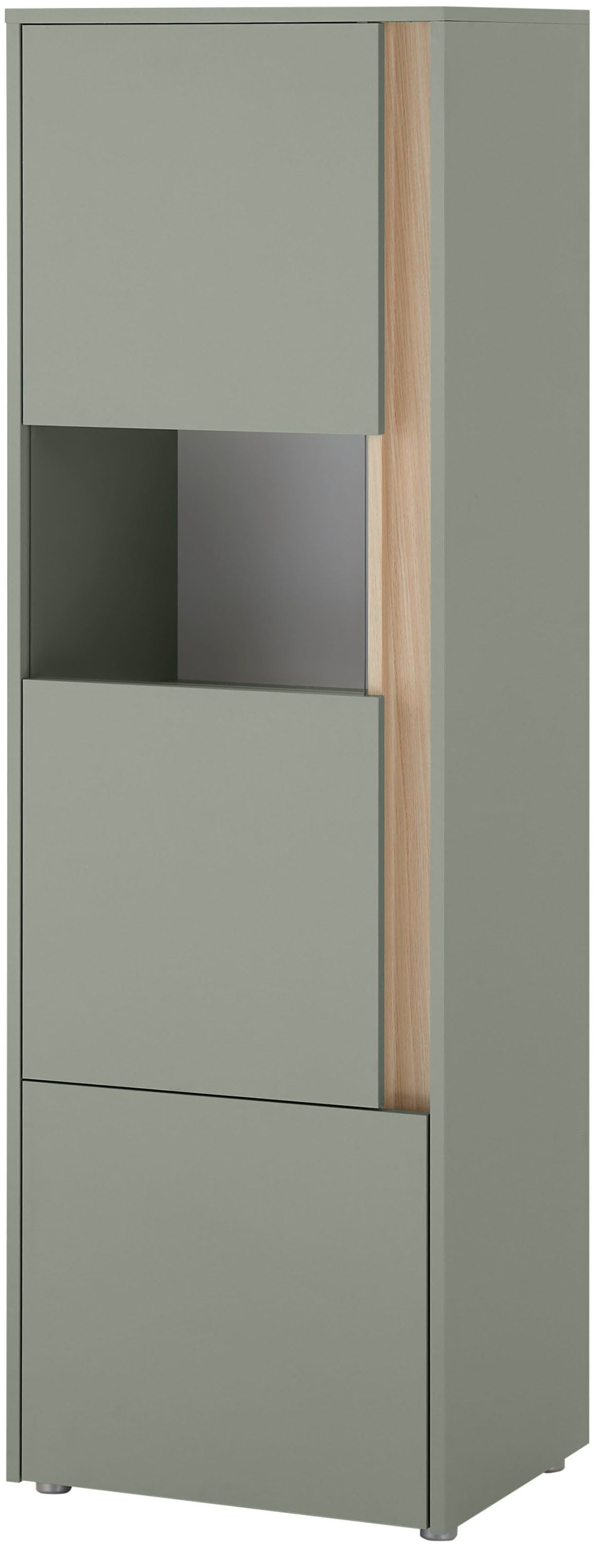 Home affaire Vitrine »City/Giron, moderner Hochschrank, Glasvitrine« zeitlos, modern, ausreichend Stauraum, vielseitig einsetzbar