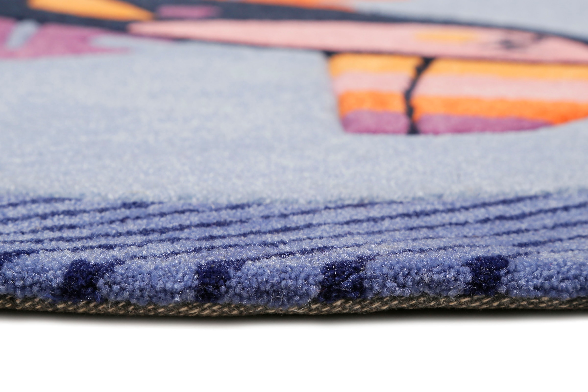 Esprit Tapis pour enfants »E-Toucan  ESP-4373« Rond 9 mm Höhe besonders weich, Motiv Toucan